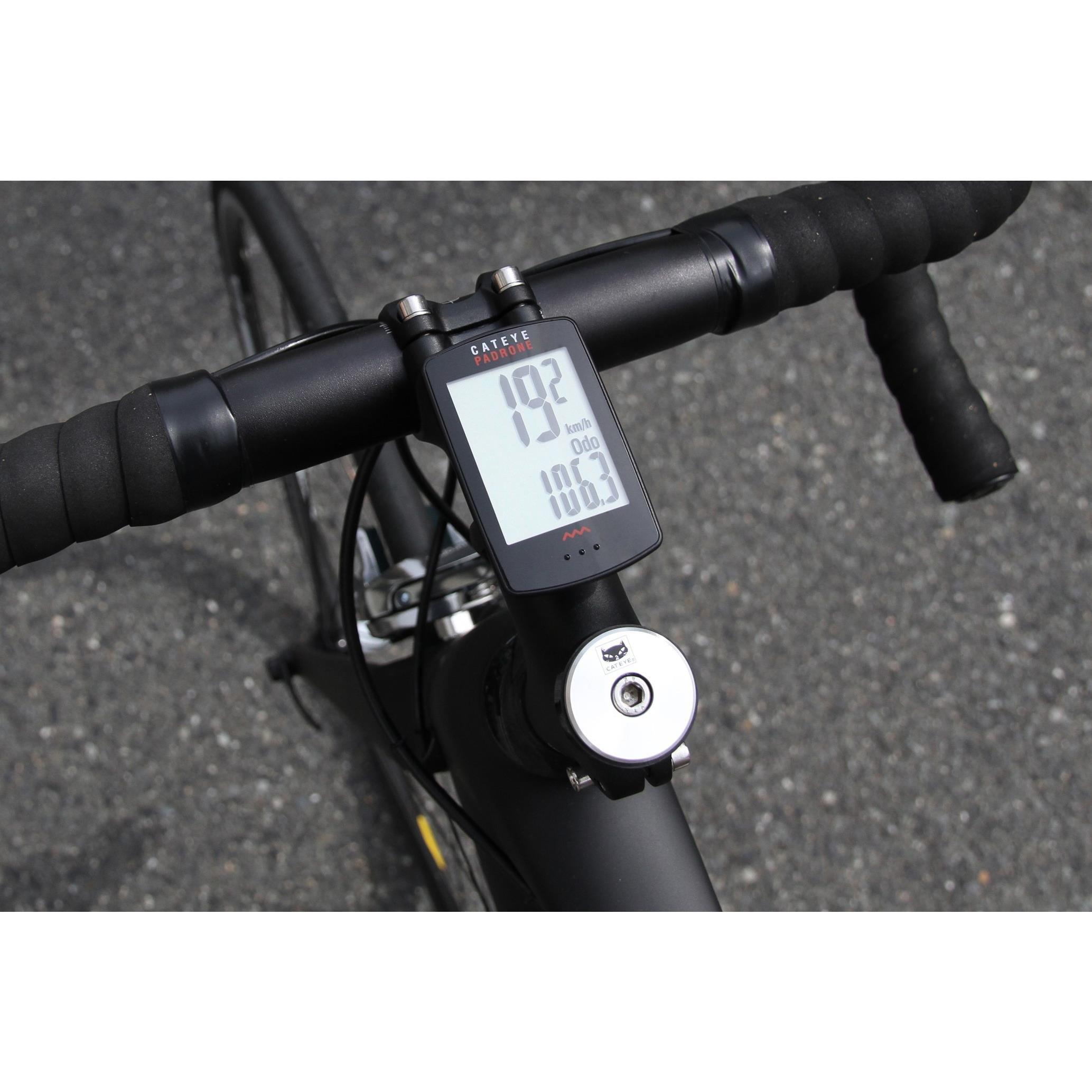 Black - Cateye - Padrone Wireless Cycle Computer - 6