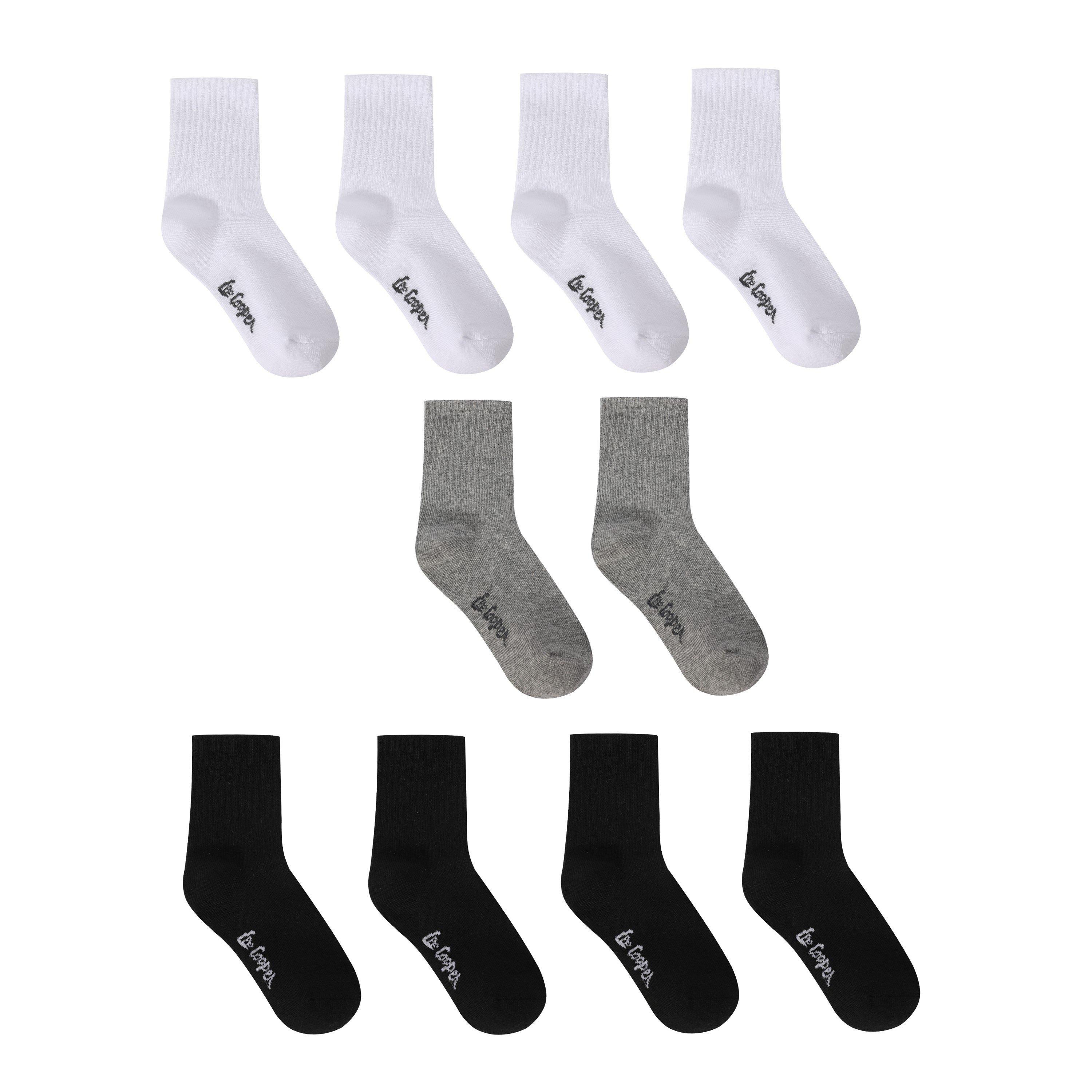 Assorted - Lee Cooper - Back to School Quarter socks 10pk Infant - 1