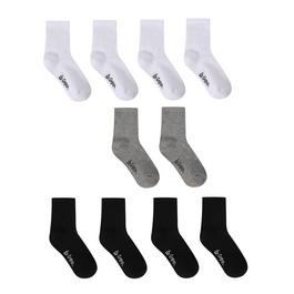 Lee Cooper Back to School Quarter socks 10pk Infant