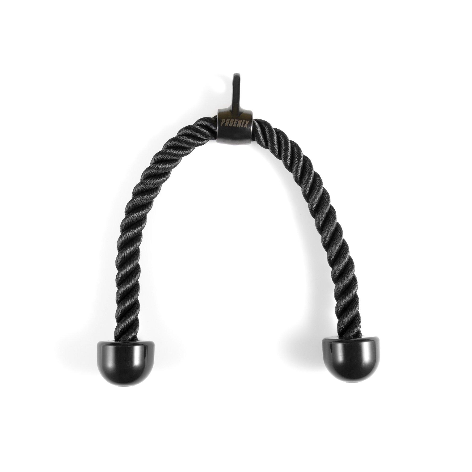 Phoenix Fitness  Tricep Rope - Black