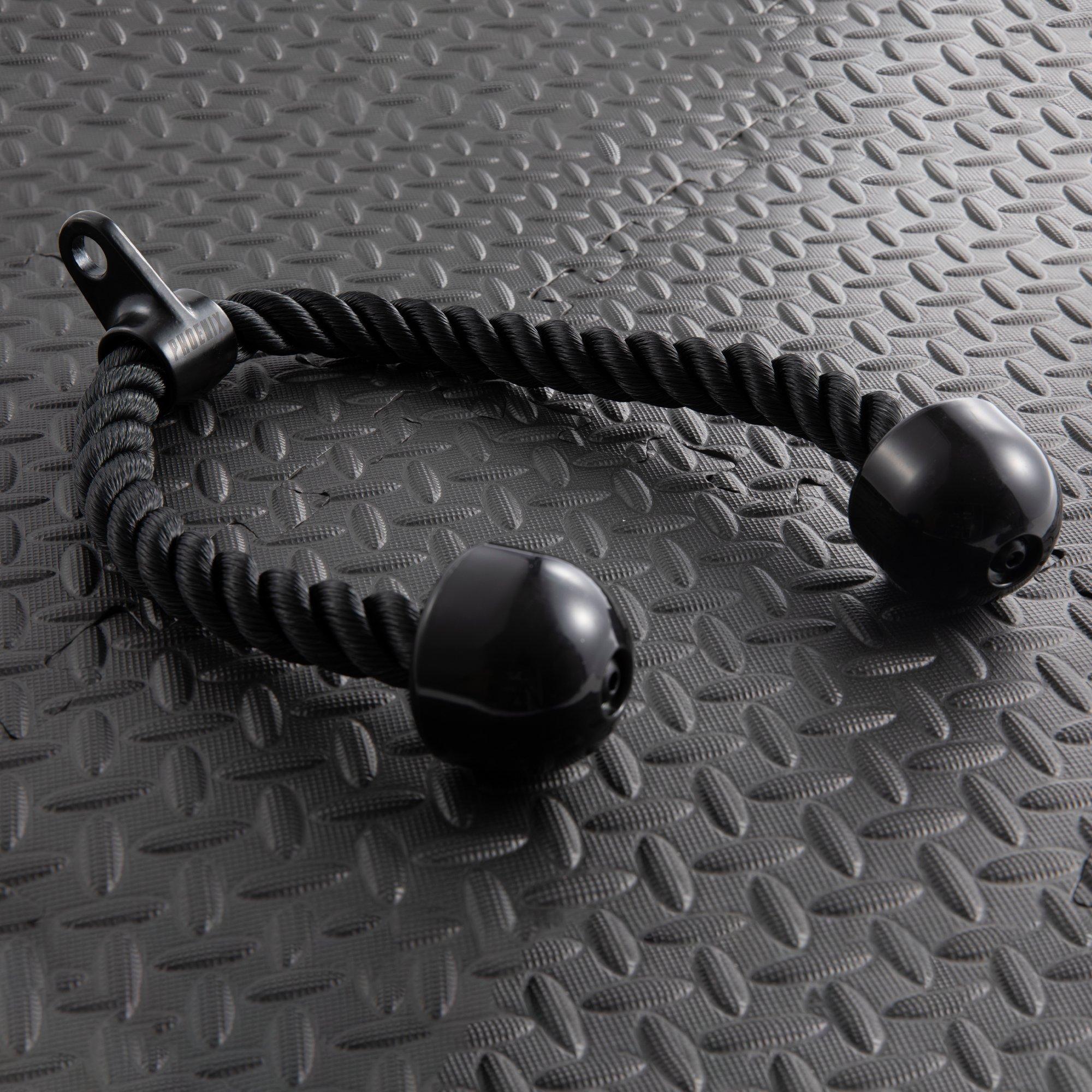 Black - Phoenix Fitness - Phoenix Fitness Tricep Rope - 2