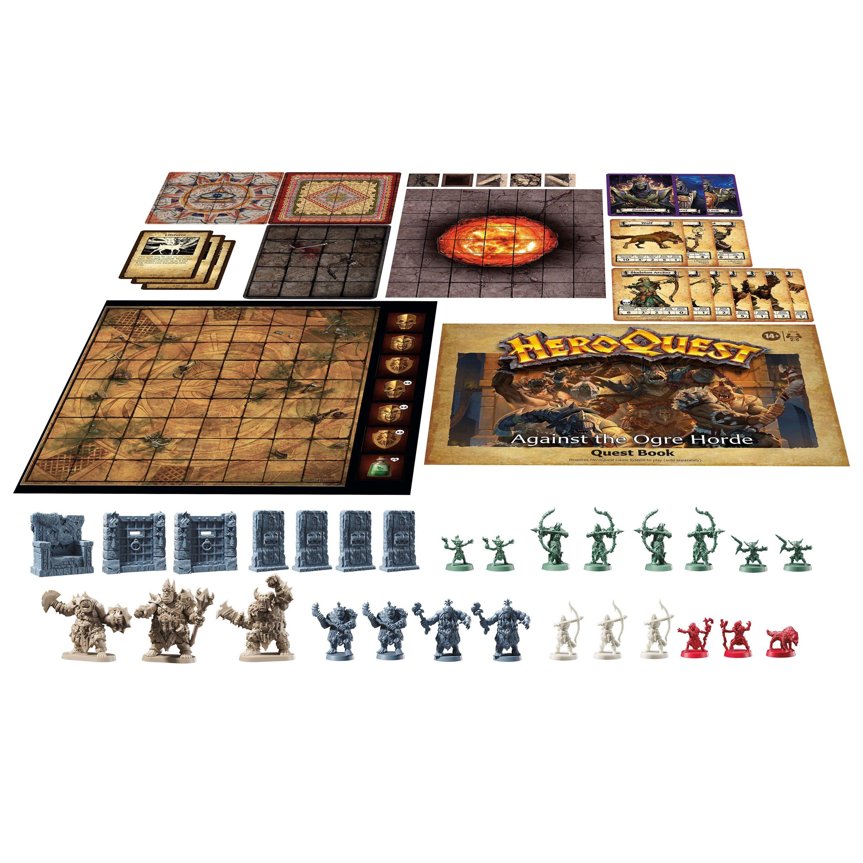 Multi Format An - Hasbro - HeroQuest Against the Ogre Horde Quest Pack - 5