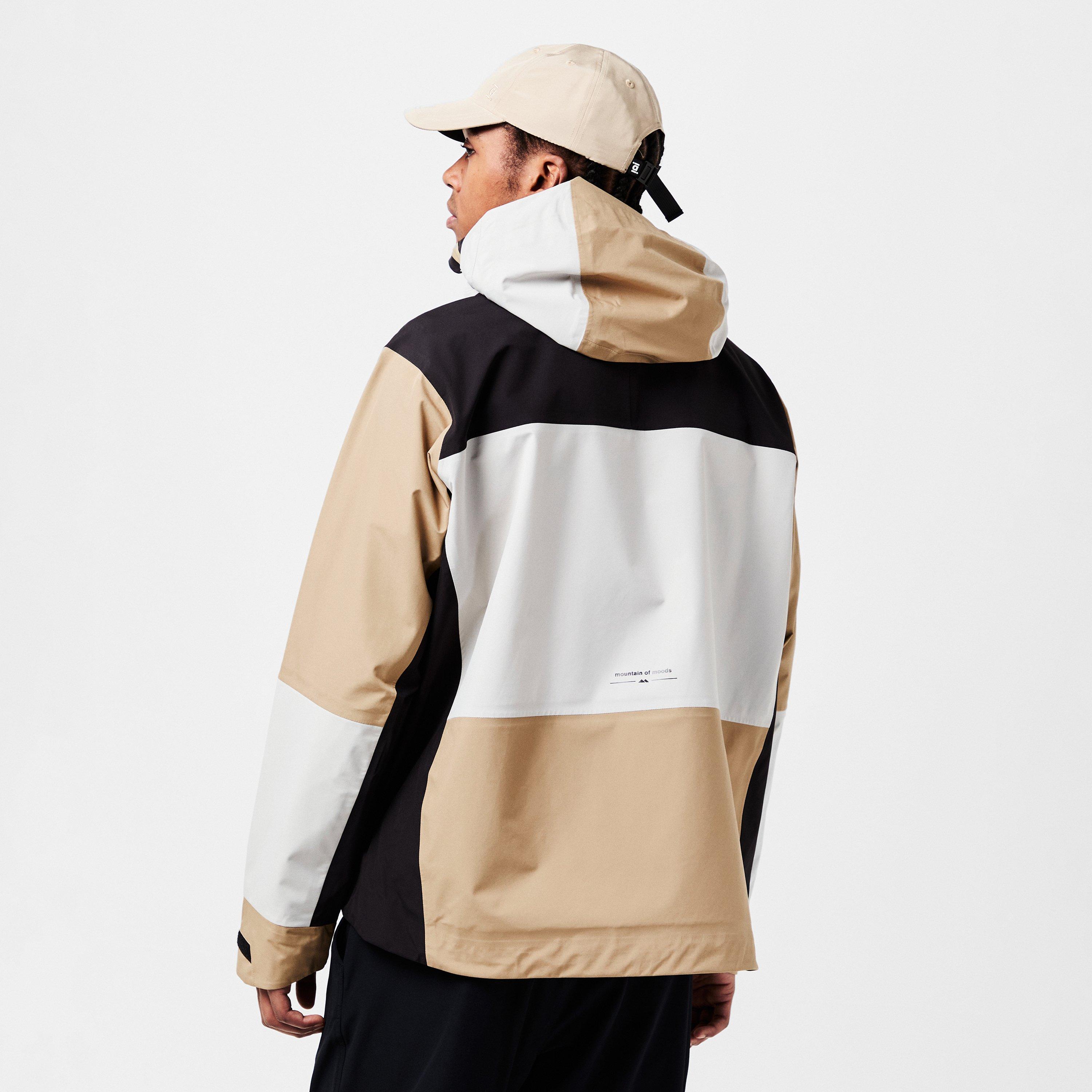 Beige - Snow Peak - Men's  Windproof Long Sleeve Ski Jacket - 4