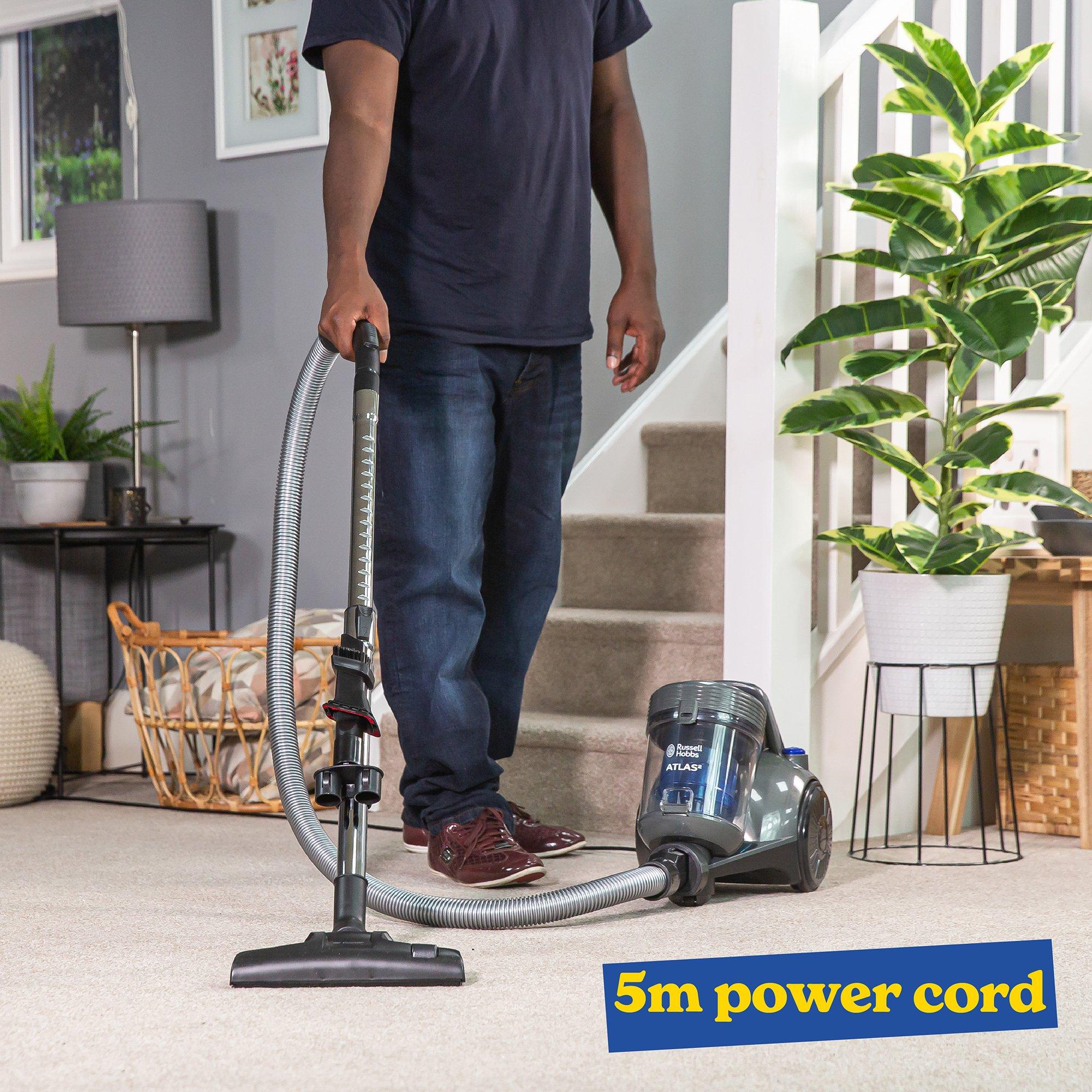 Blue & Grey - Russell Hobbs - Russell Hobbs RHCV3101 ATLAS2 Cylinder Vacuum - 3