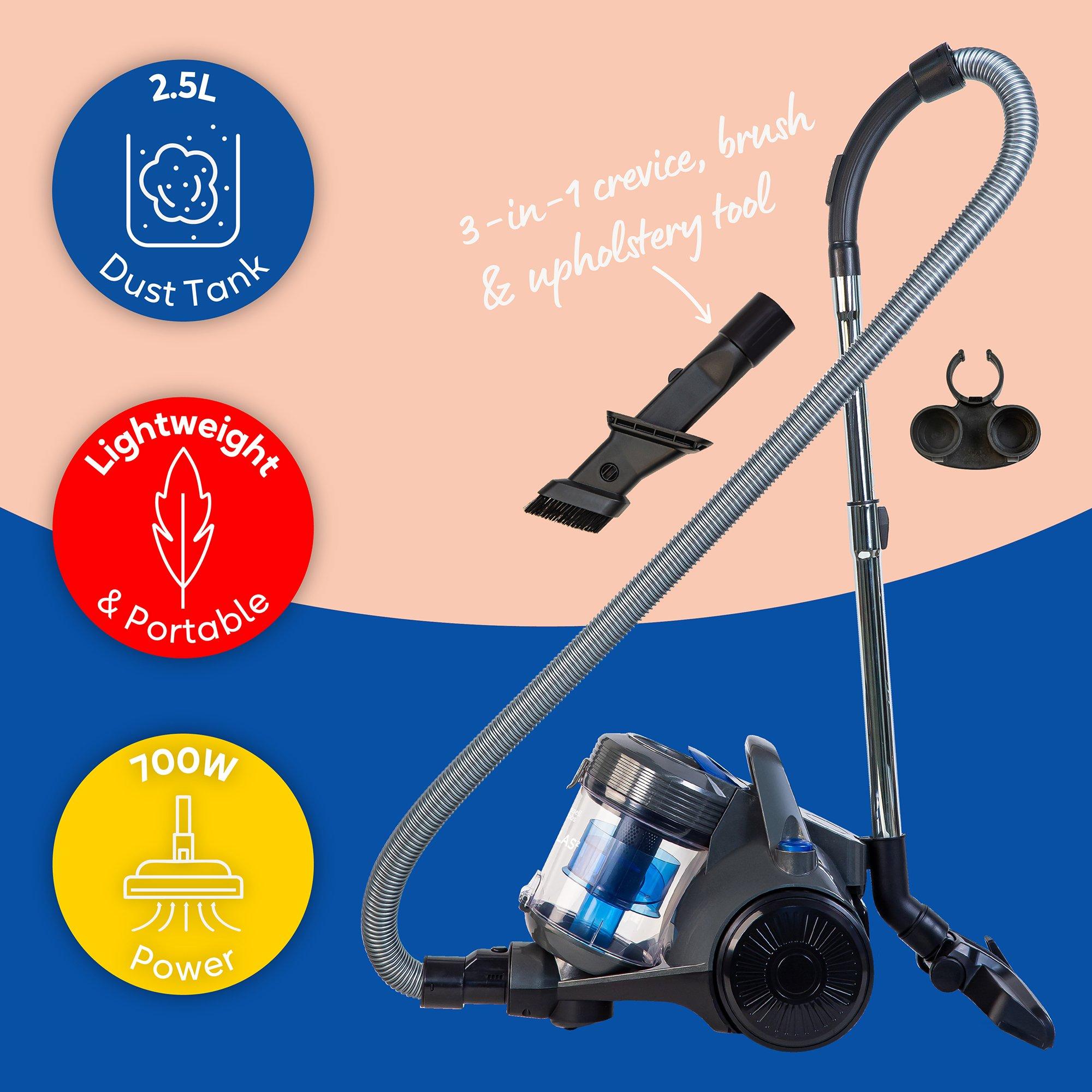 Blue & Grey - Russell Hobbs - RHCV3101 ATLAS2 Cylinder Vacuum - 10