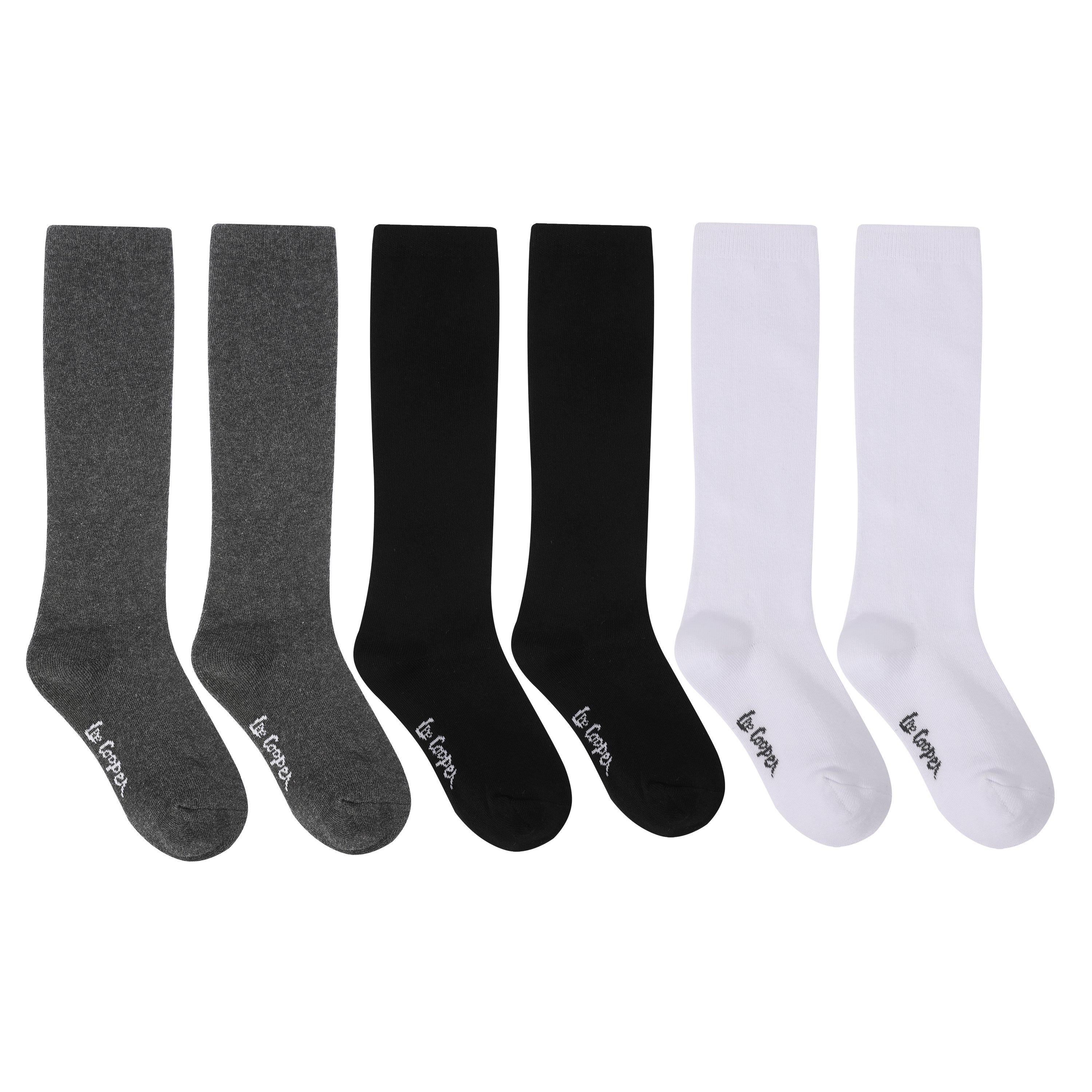 Sortido - Lee Cooper - Back to School Crew Sock 6pk Infant - 1