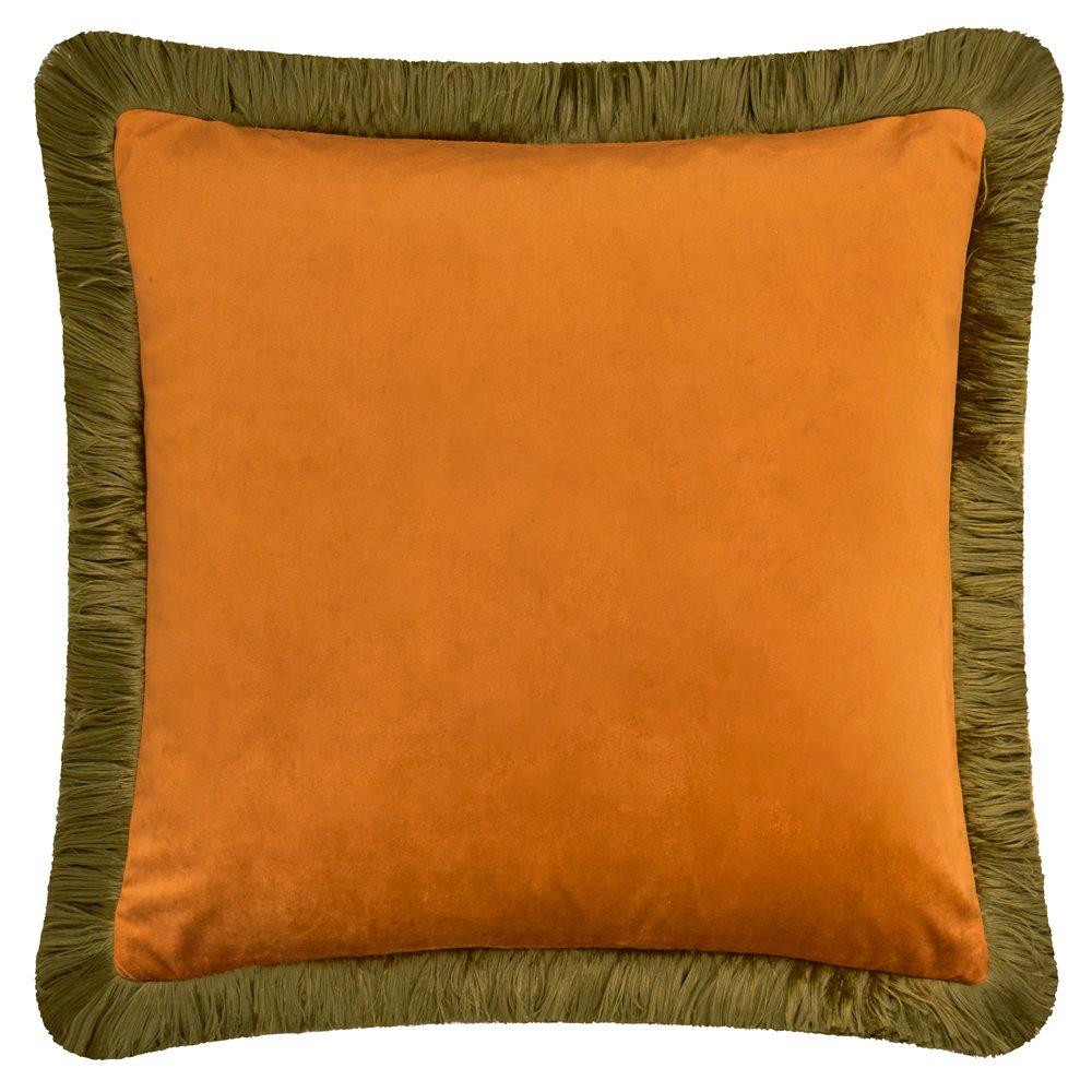 Halo Fringed Velvet  Cushions