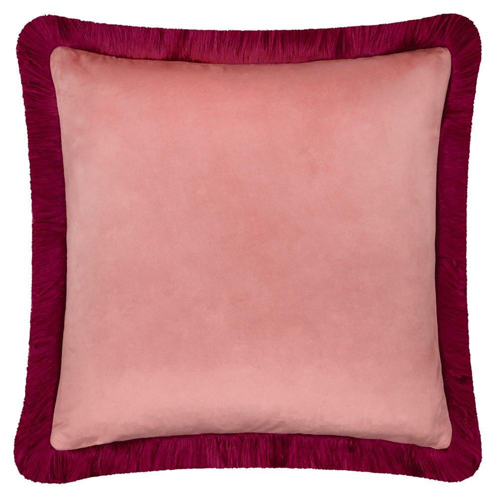 Halo Fringed Velvet  Cushions