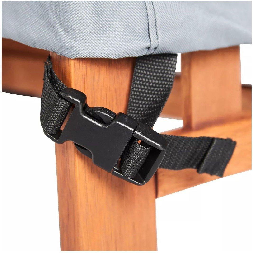 Grey - VonHaus - 2 Seater Bench Cover - 6