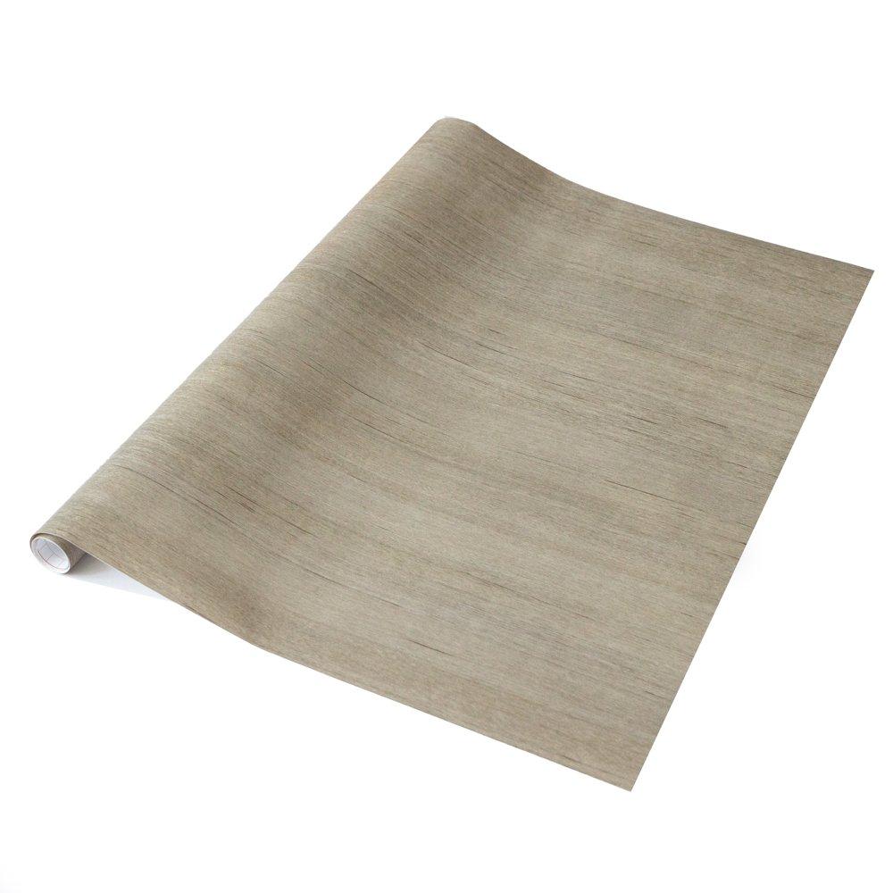 Greige - D C Fix - dc fix Tira Wood Greige Self Adhesive Vinyl Wrap - 1