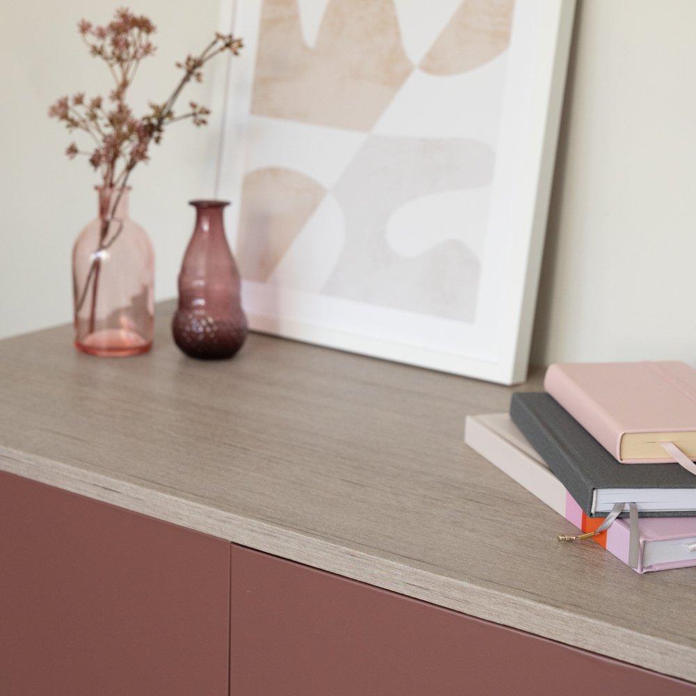 Greige - D C Fix - dc fix Tira Wood Greige Self Adhesive Vinyl Wrap - 5