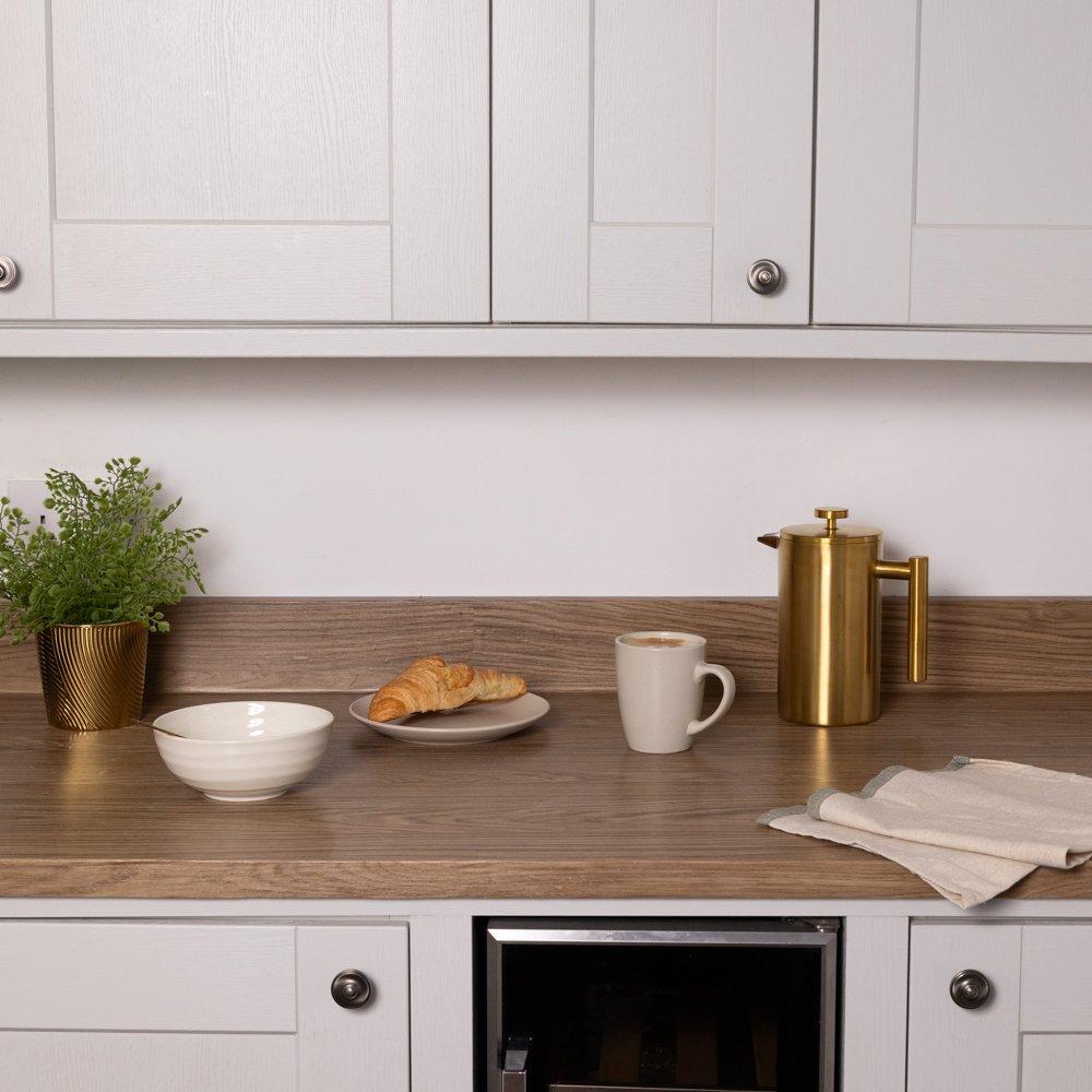 Brown - D C Fix - dc fix Casella Oak Brown Self Adhesive Vinyl Wrap - 3