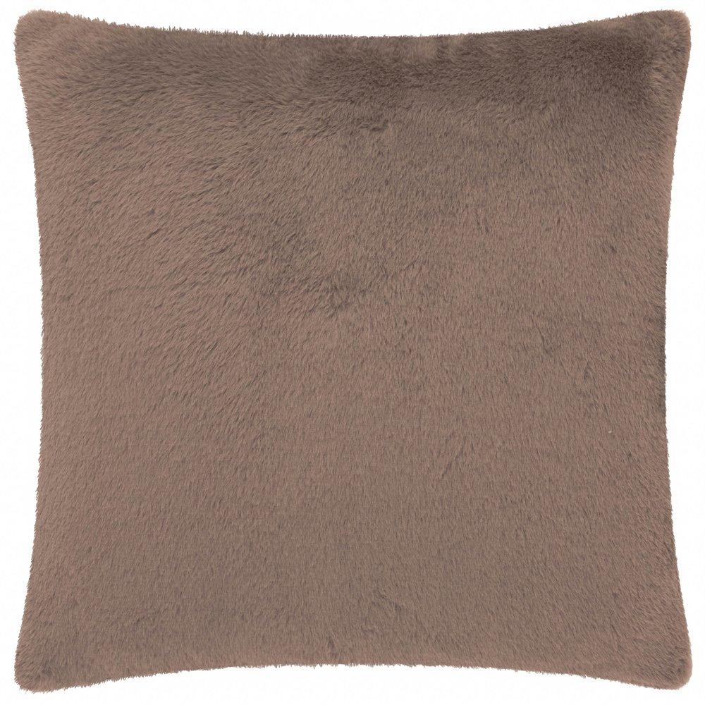 Mocha - Furn - Festive Puddings Faux Fur Cushion - 2