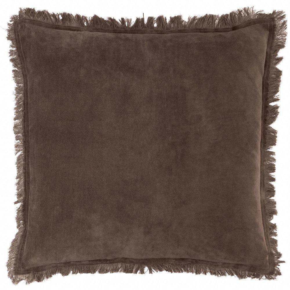 Bitter Chocolat - Yard - Jaye Cotton Velvet Cushion - 1