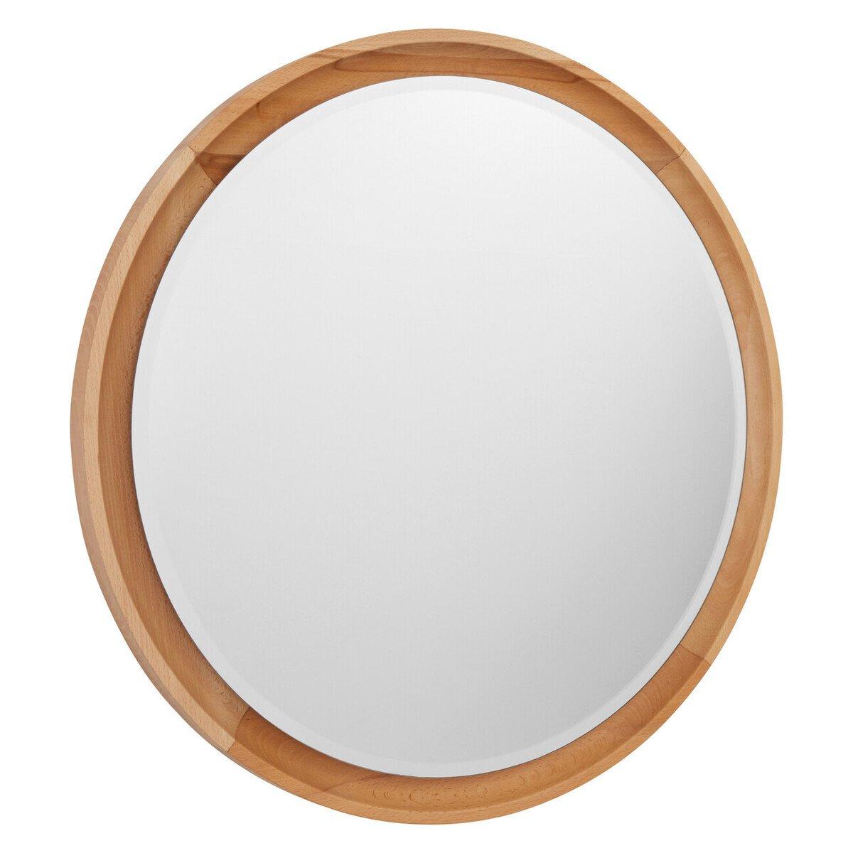 Brown - Interiors by Premier - Kensington Townhouse Round Wall Mirror - 2