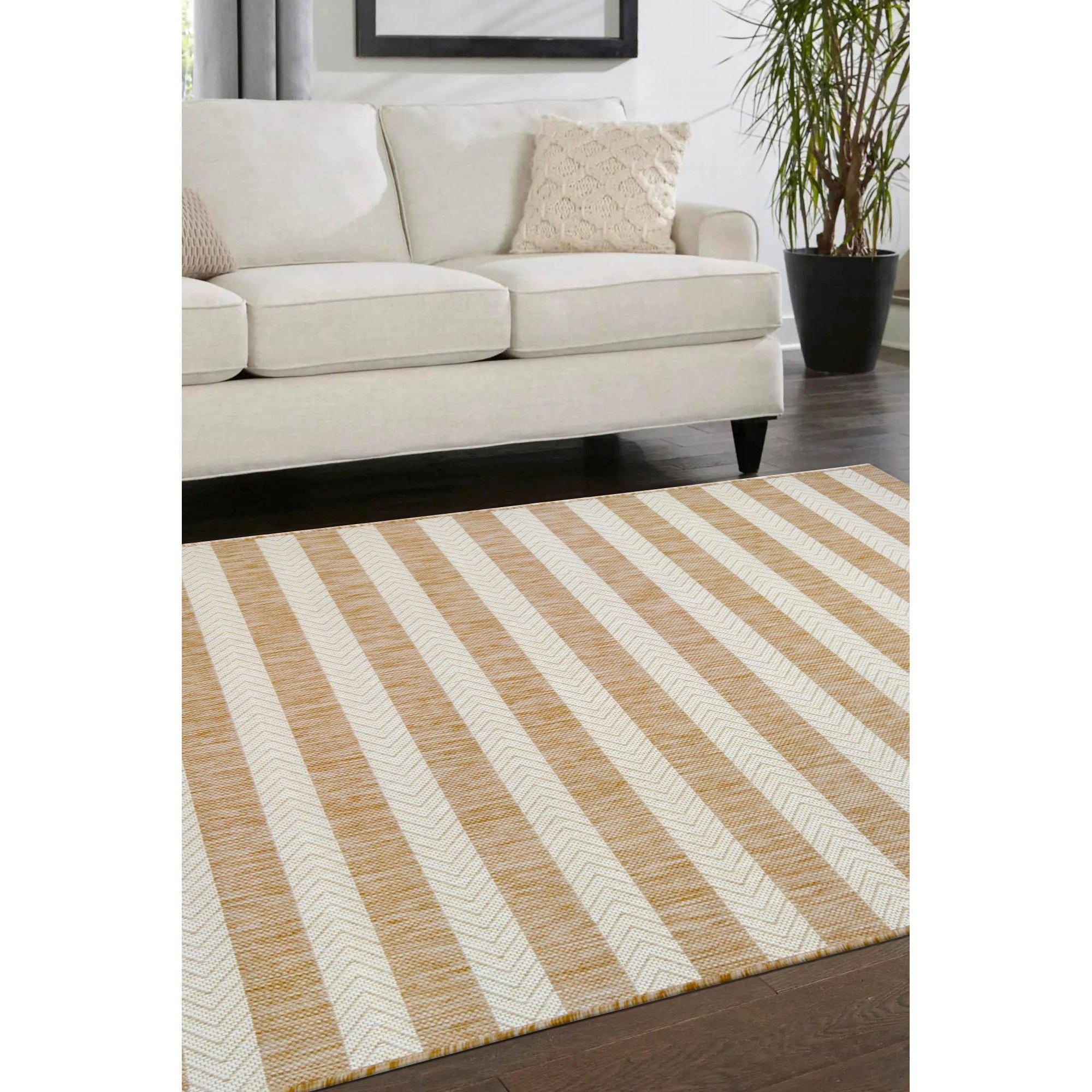 Homemaker  Eden Stripe Rug Natural - 120x170cm