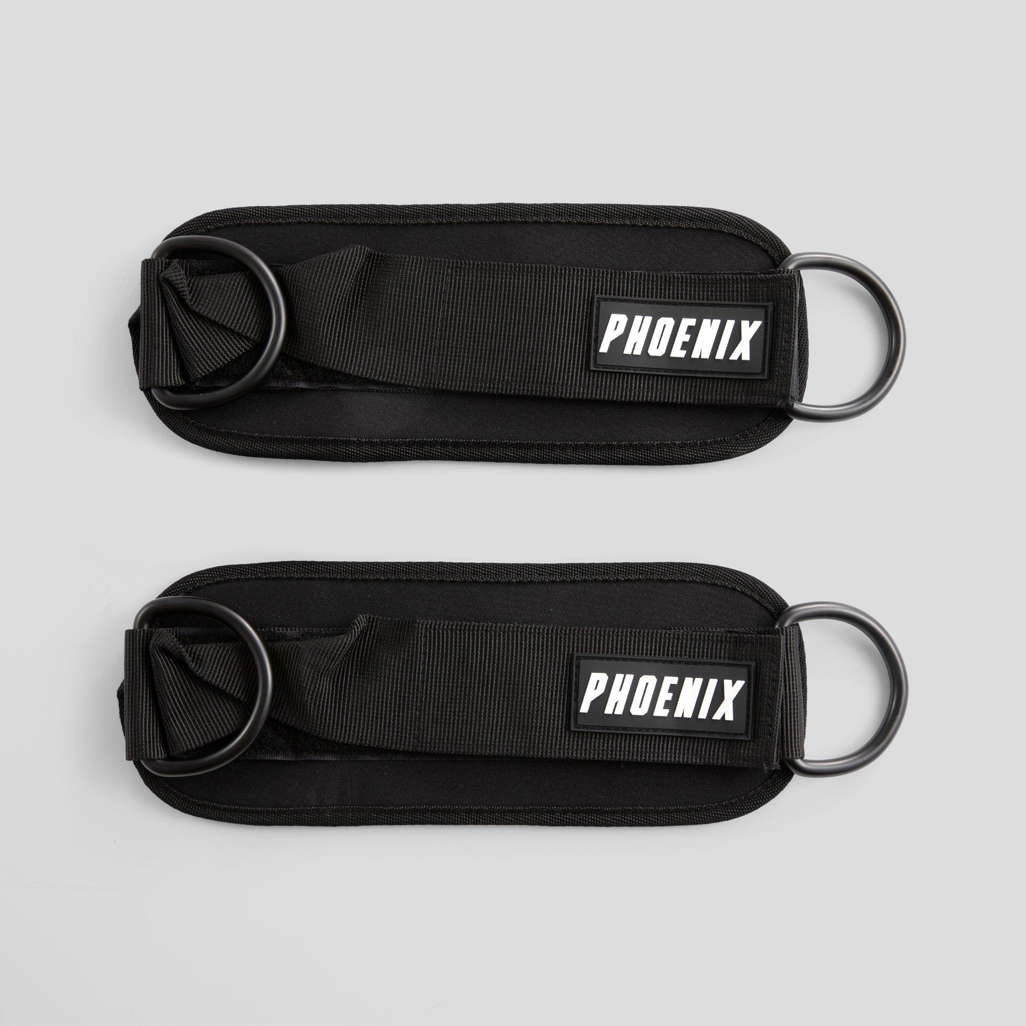 Black - Phoenix Fitness - Ankle Straps - 3