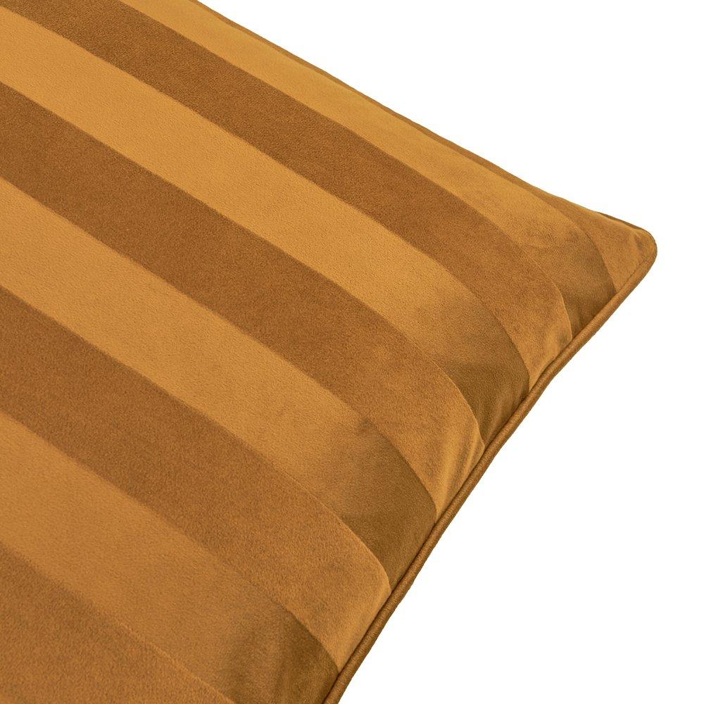 Antique Gold - Yard - Regency Stripe Velvet Cushion - 2