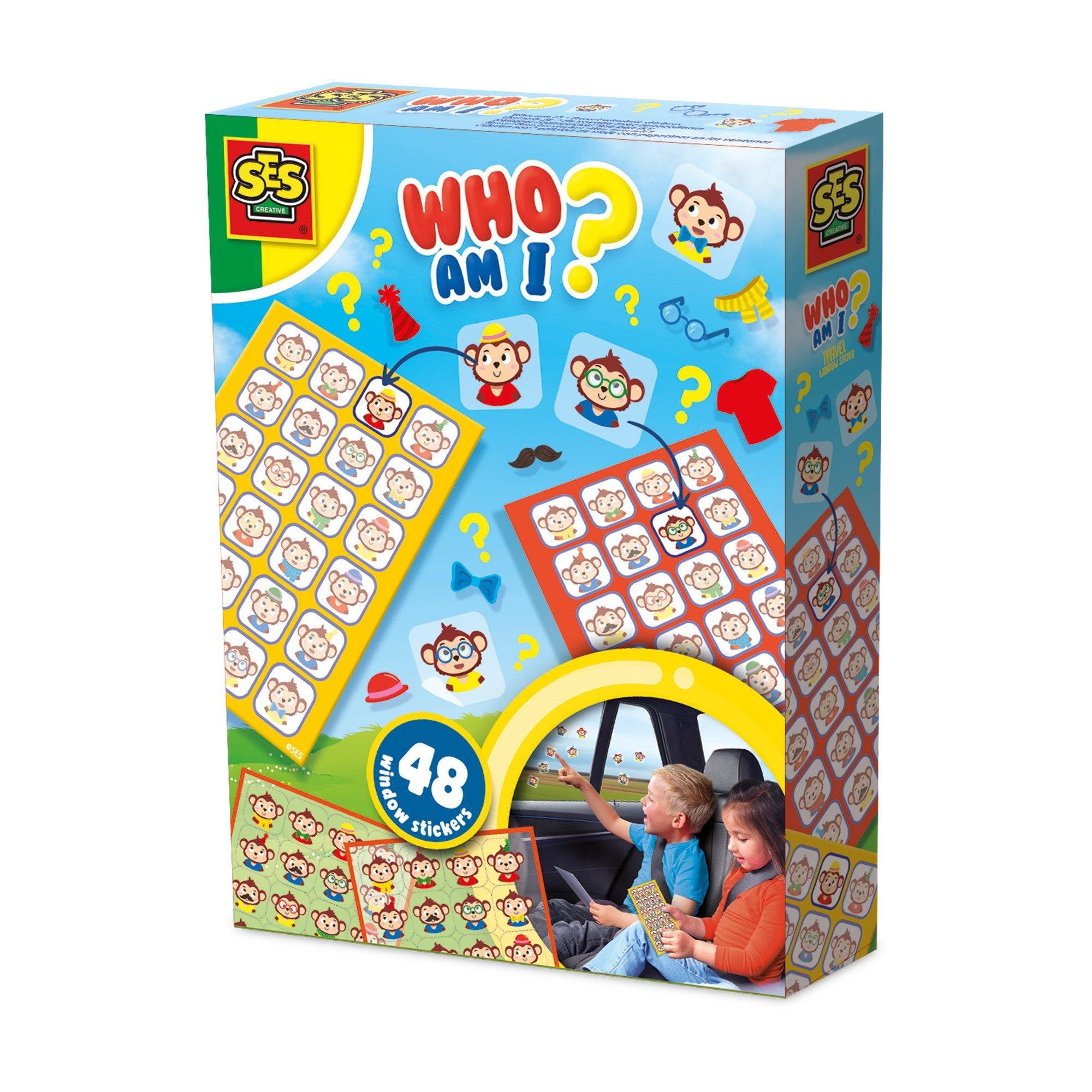 Multi - SES Creative - Who am I? - Travel window stickers - 1