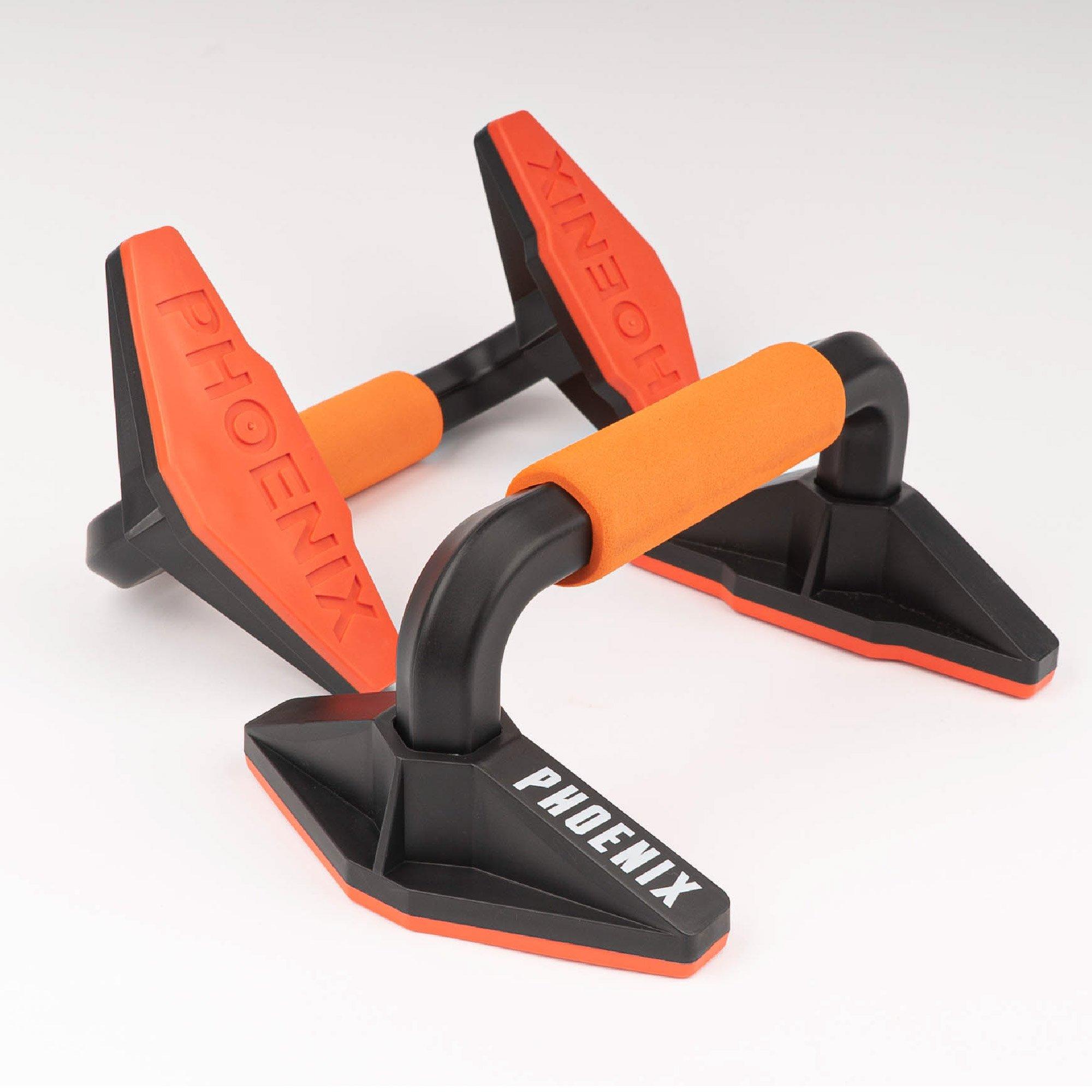 Phoenix Fitness  Pair Of Push Up Bars - Orange