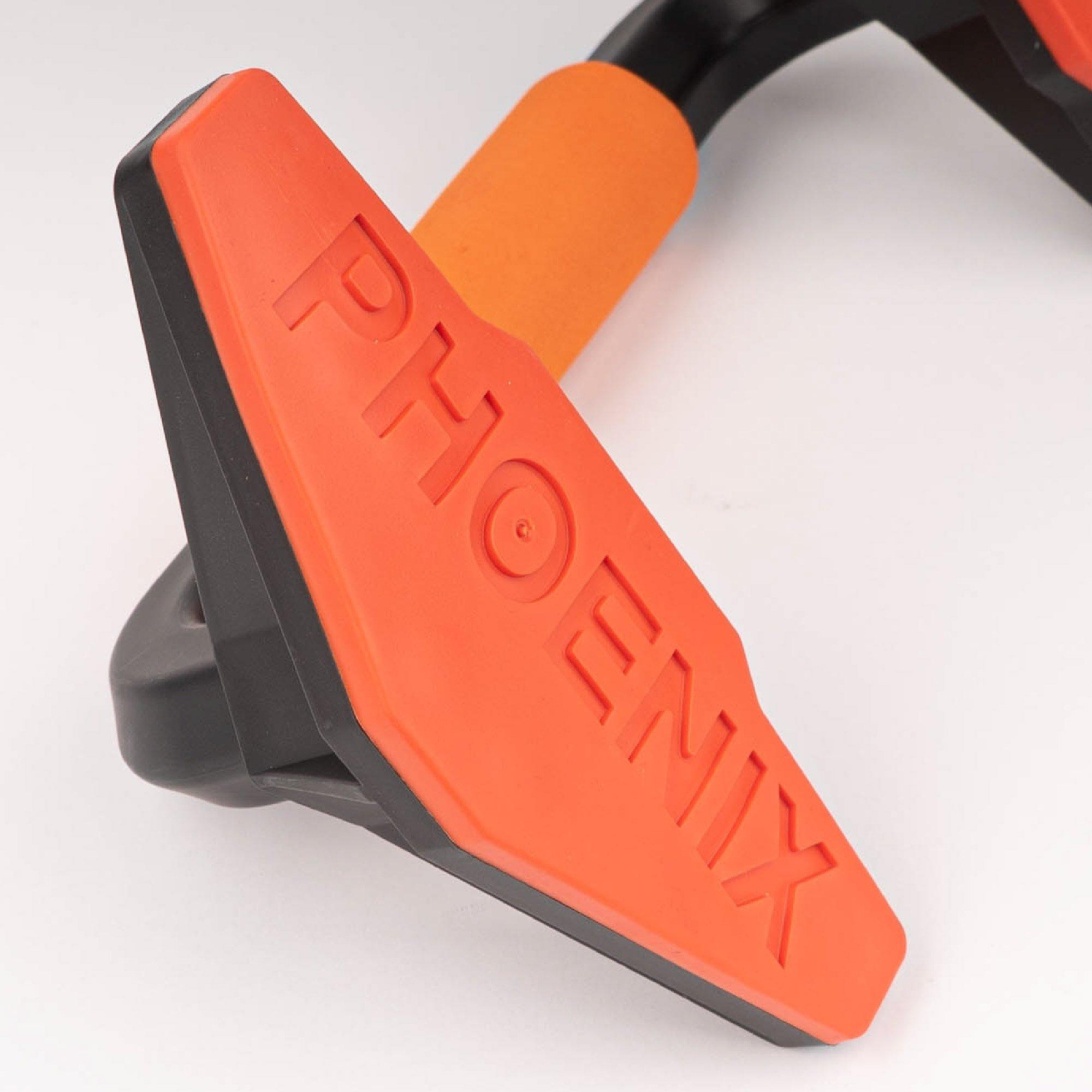 Orange - Phoenix Fitness - Phoenix Fitness Pair of Push Up Bars - Orange - 4