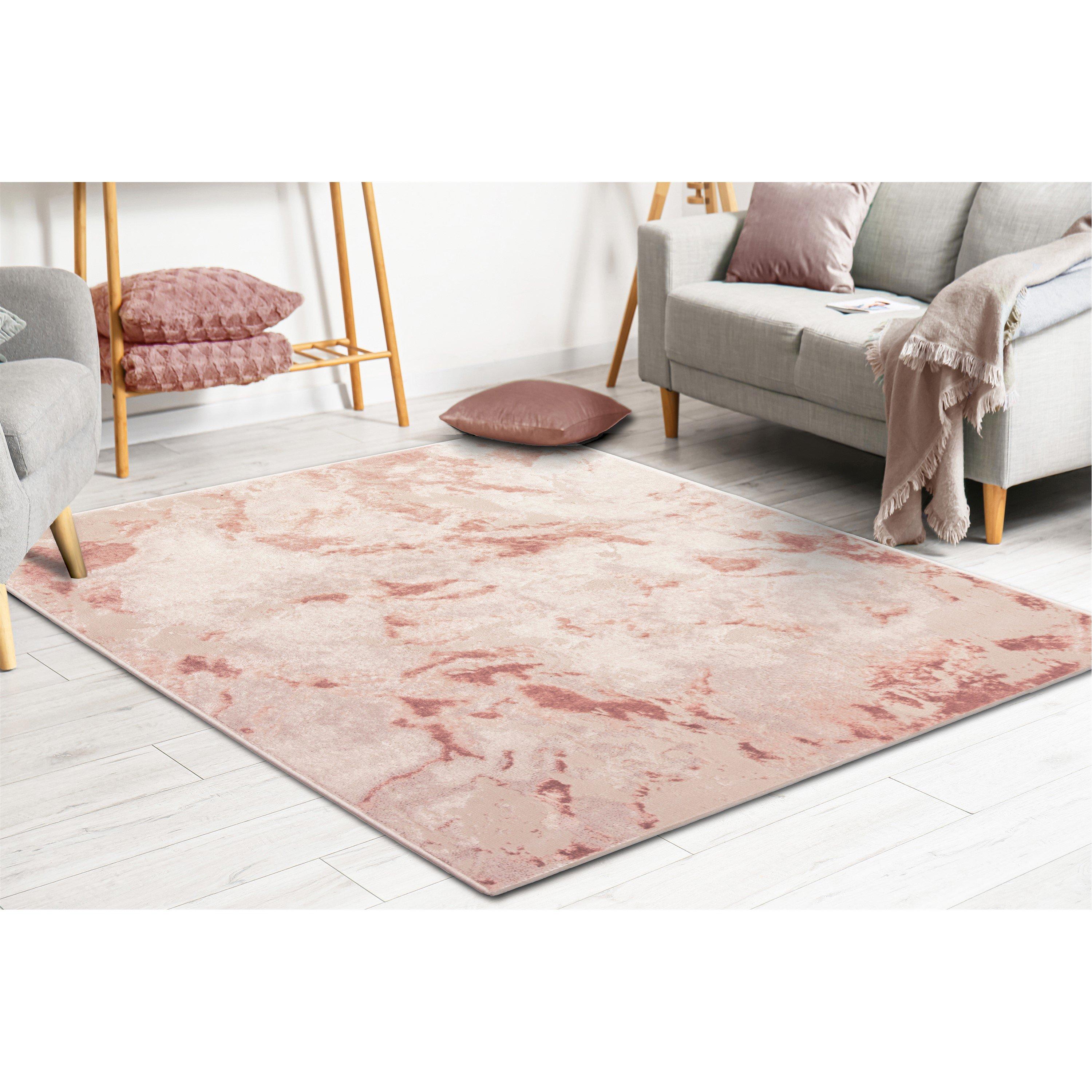 Pink - Arthouse - Muse Bahia Marble Pink 160 x 230cm Rug - 6