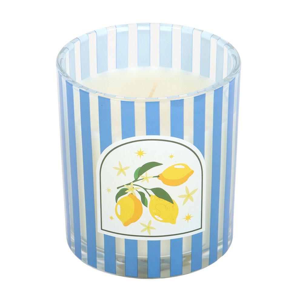 Blue - Something Different - Sugared Lemon Scented Candle - 3