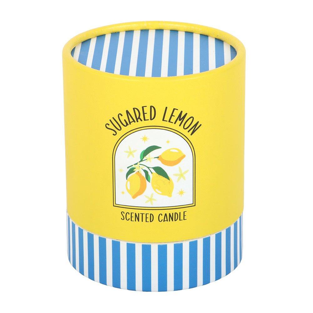Blue - Something Different - Sugared Lemon Scented Candle - 4