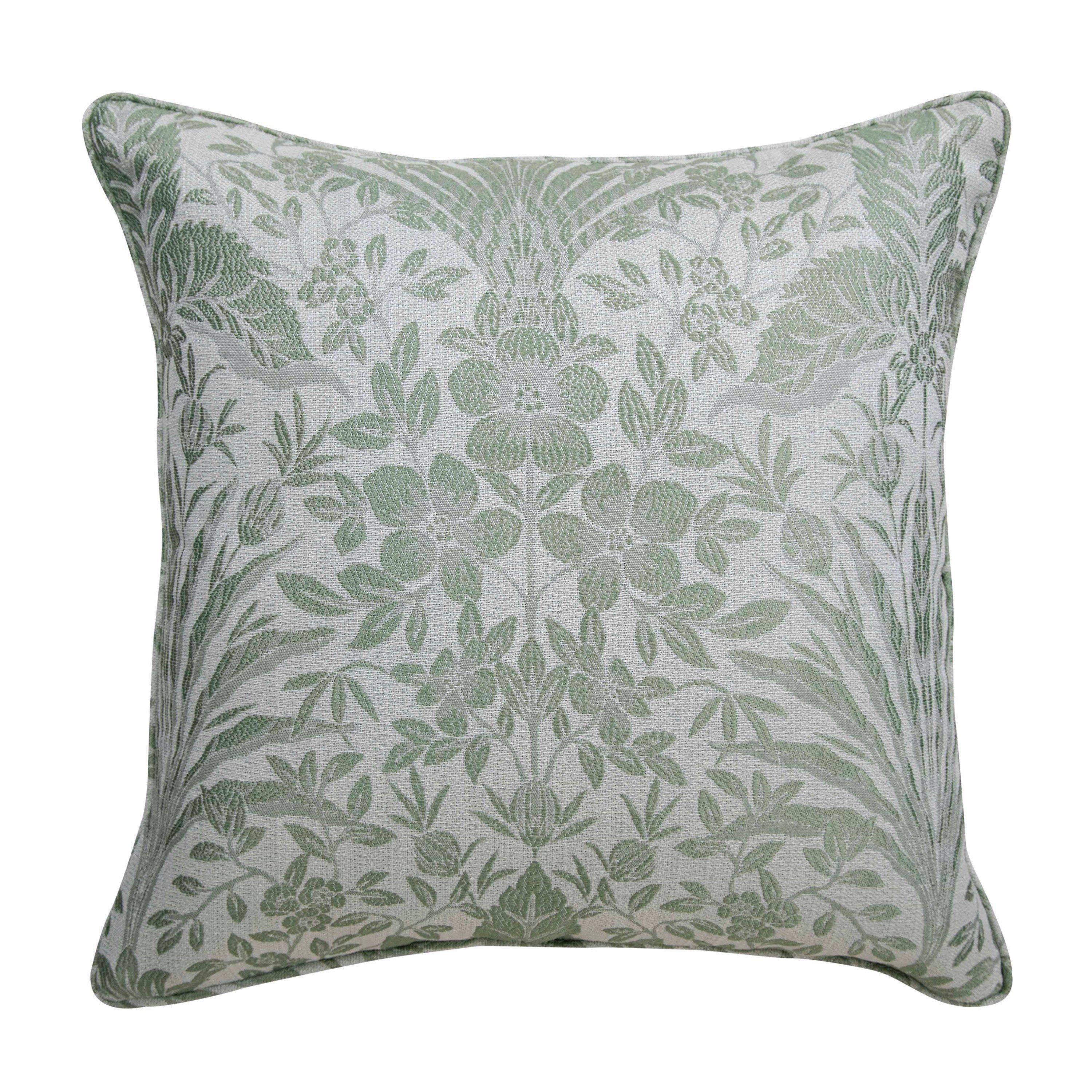 Sage - Sundour - Keswick Floral Pencil Pleat Curtains - 2