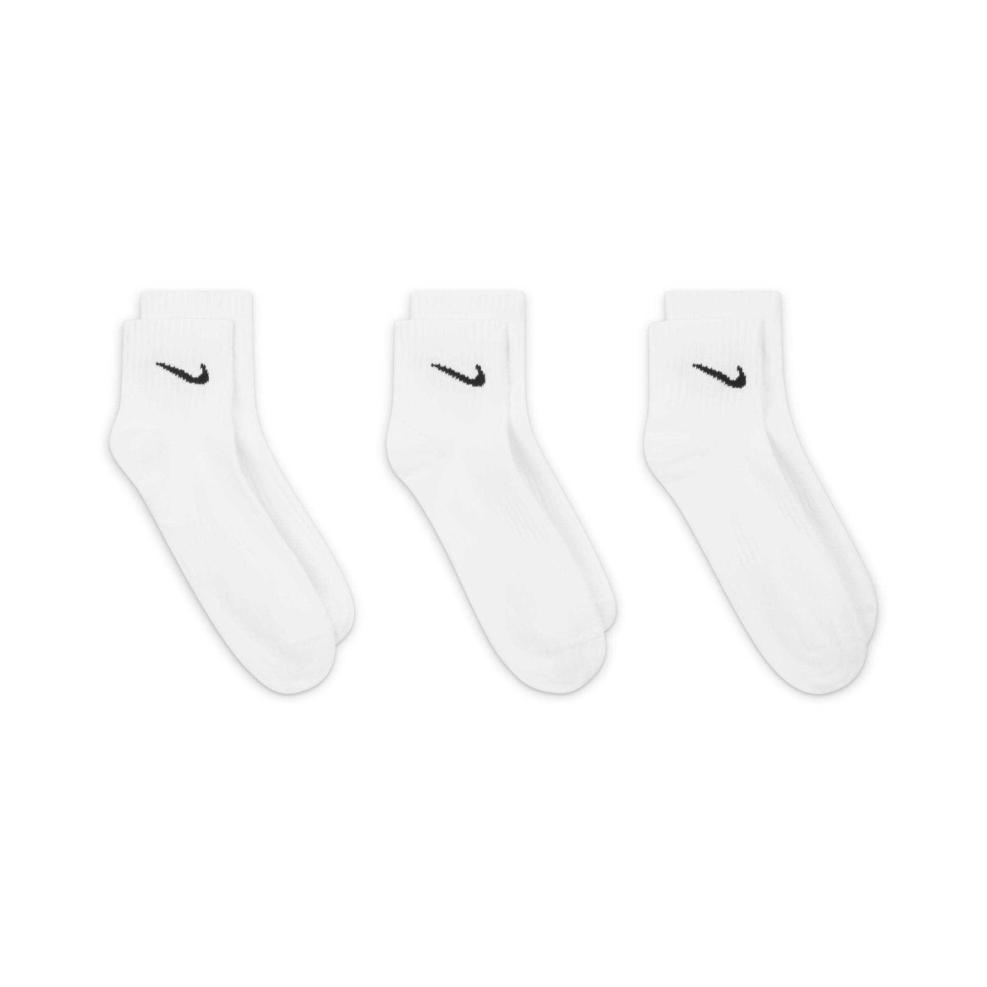 Bianco - Nike - Everyday Lightweight Training Ankle Socks (3 Pairs) - 7