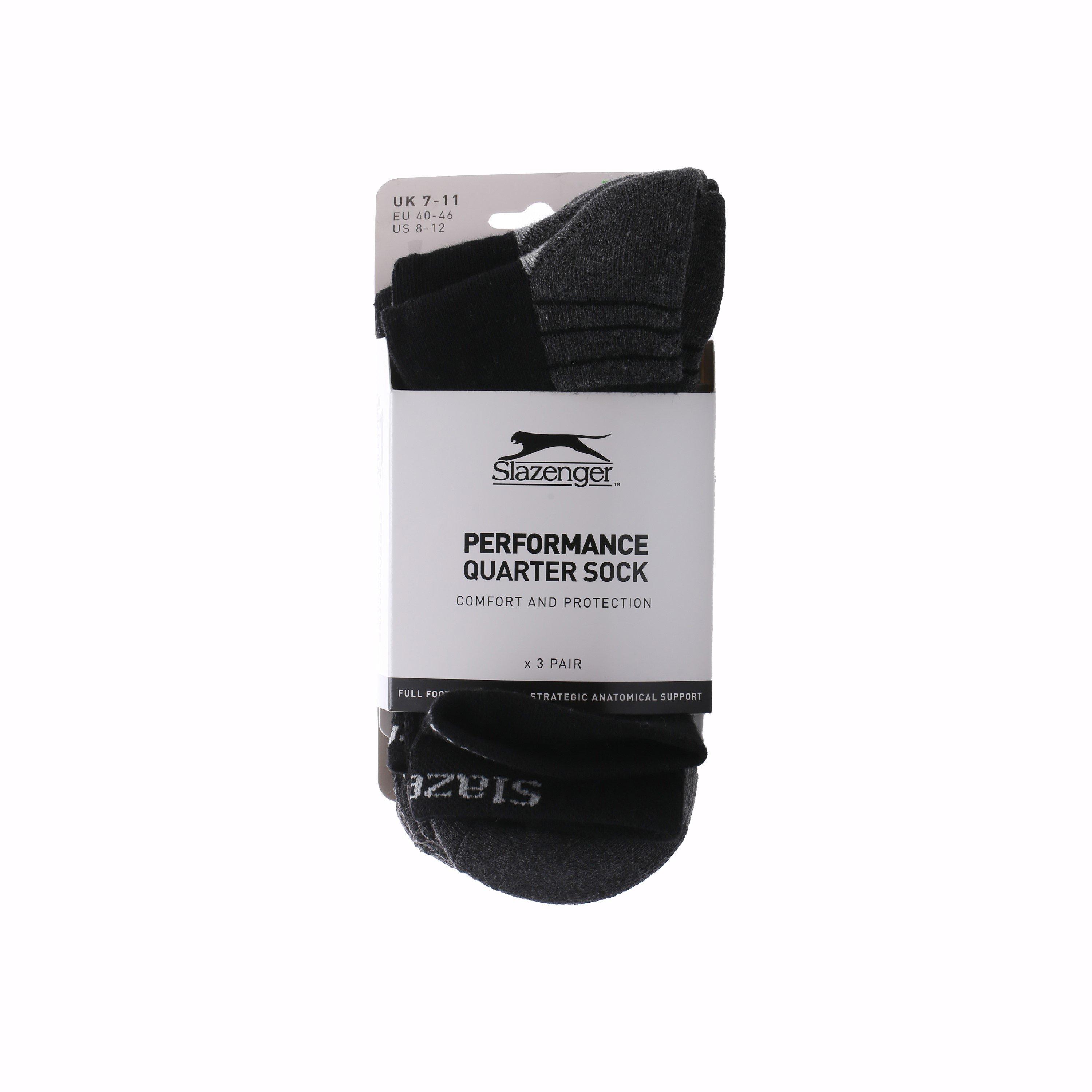 Sort - Slazenger - Socks 3 Pack - 3