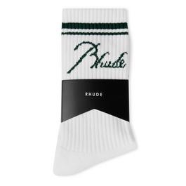 Rhude Script Socks Sn44