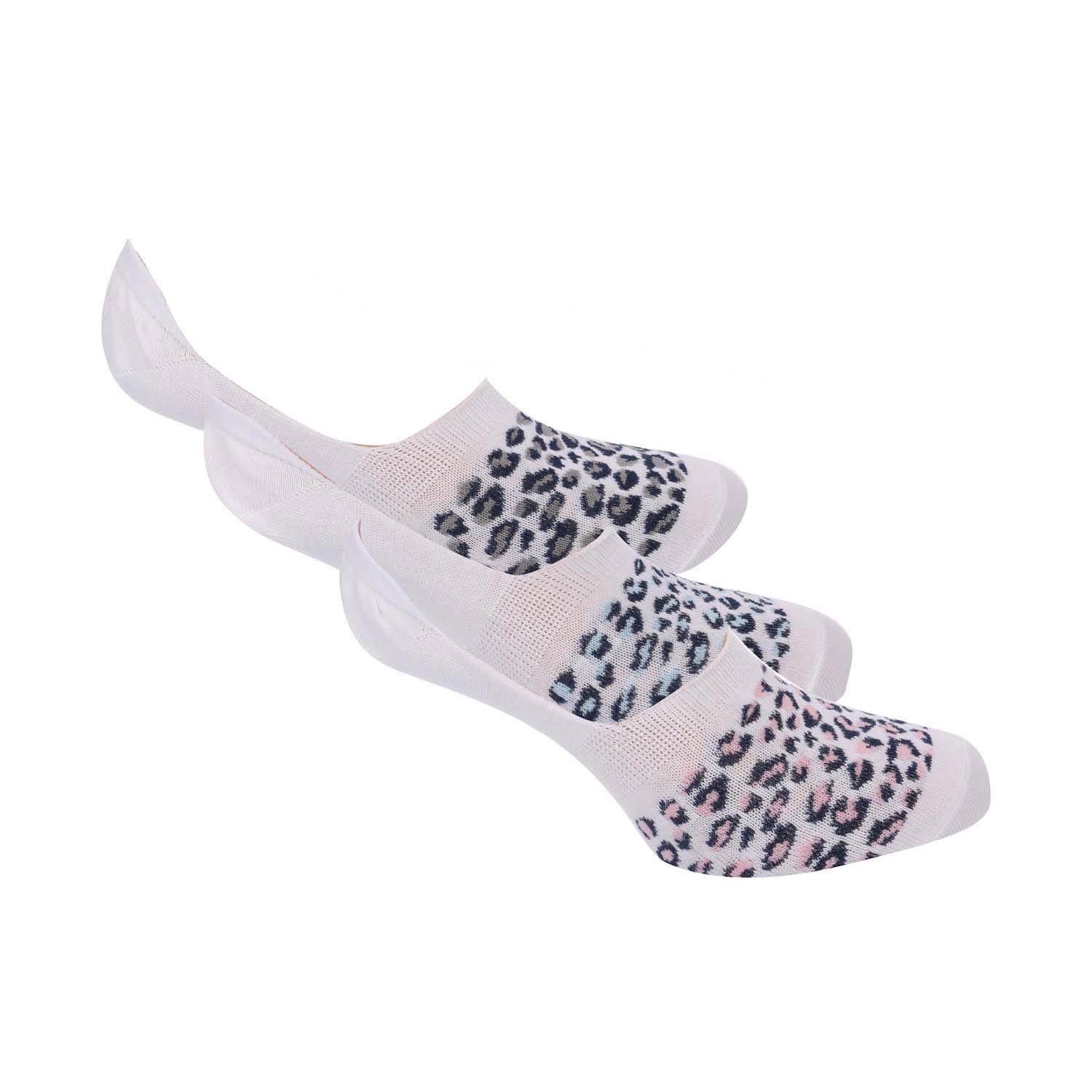 White - Lee - 3 Pack of Shoe Liner Socks