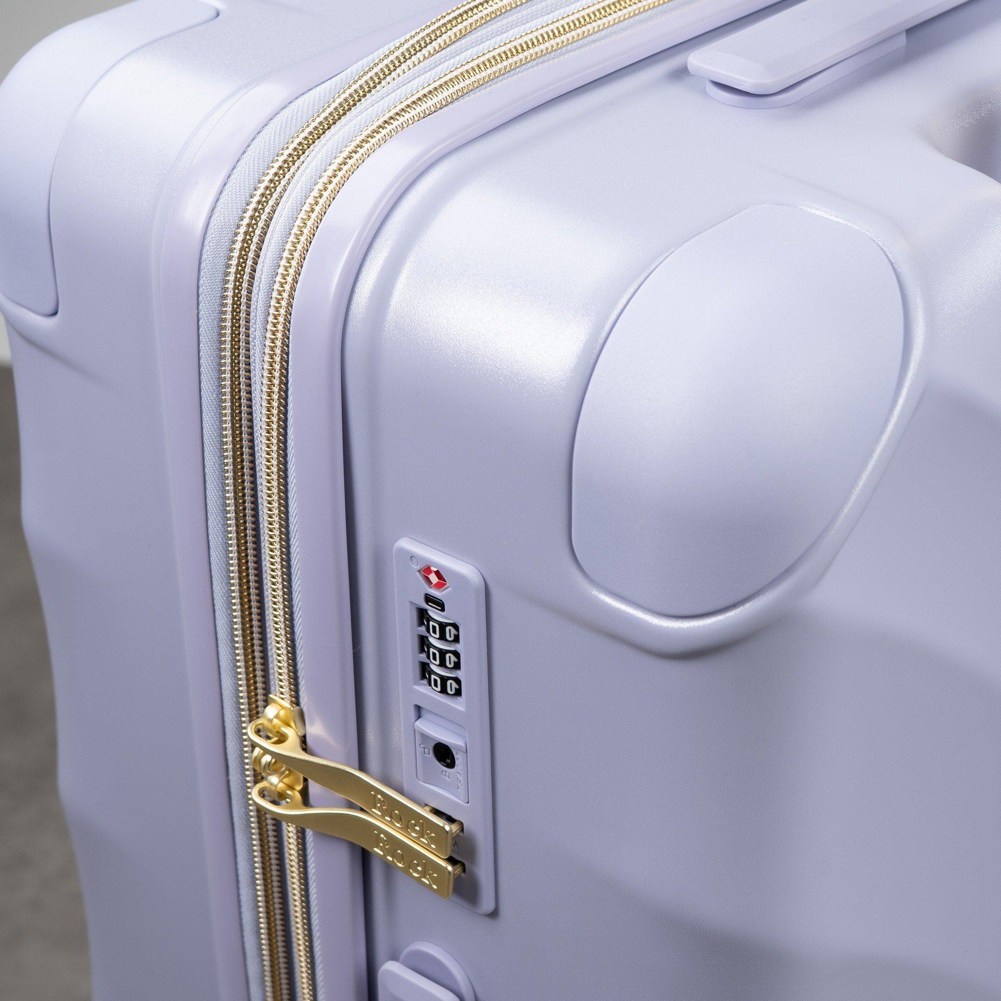 Lilac - Rock - Rock Sahara Suitcase Lilac - 6