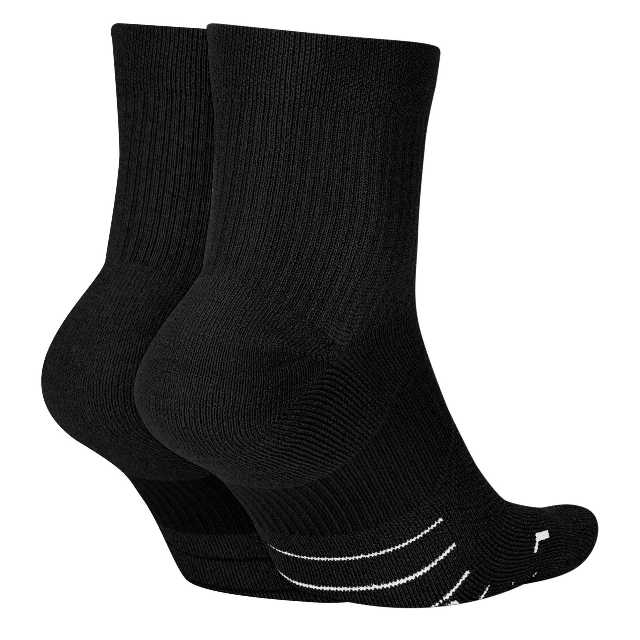 Black - Nike - Ankle 2 Pack Running Socks - 2