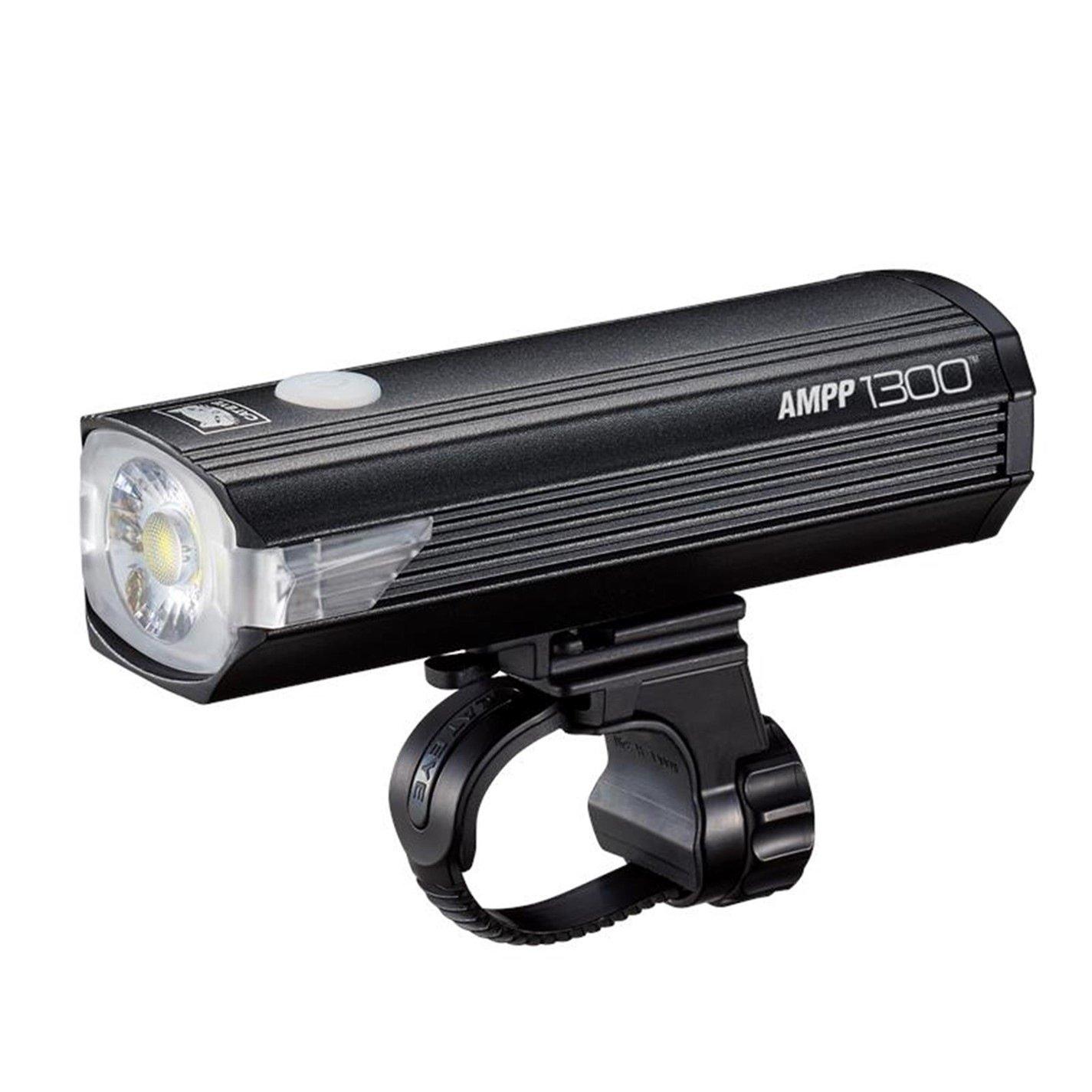 Black - Cateye - AMPP 1300 Front Bike Light - 1