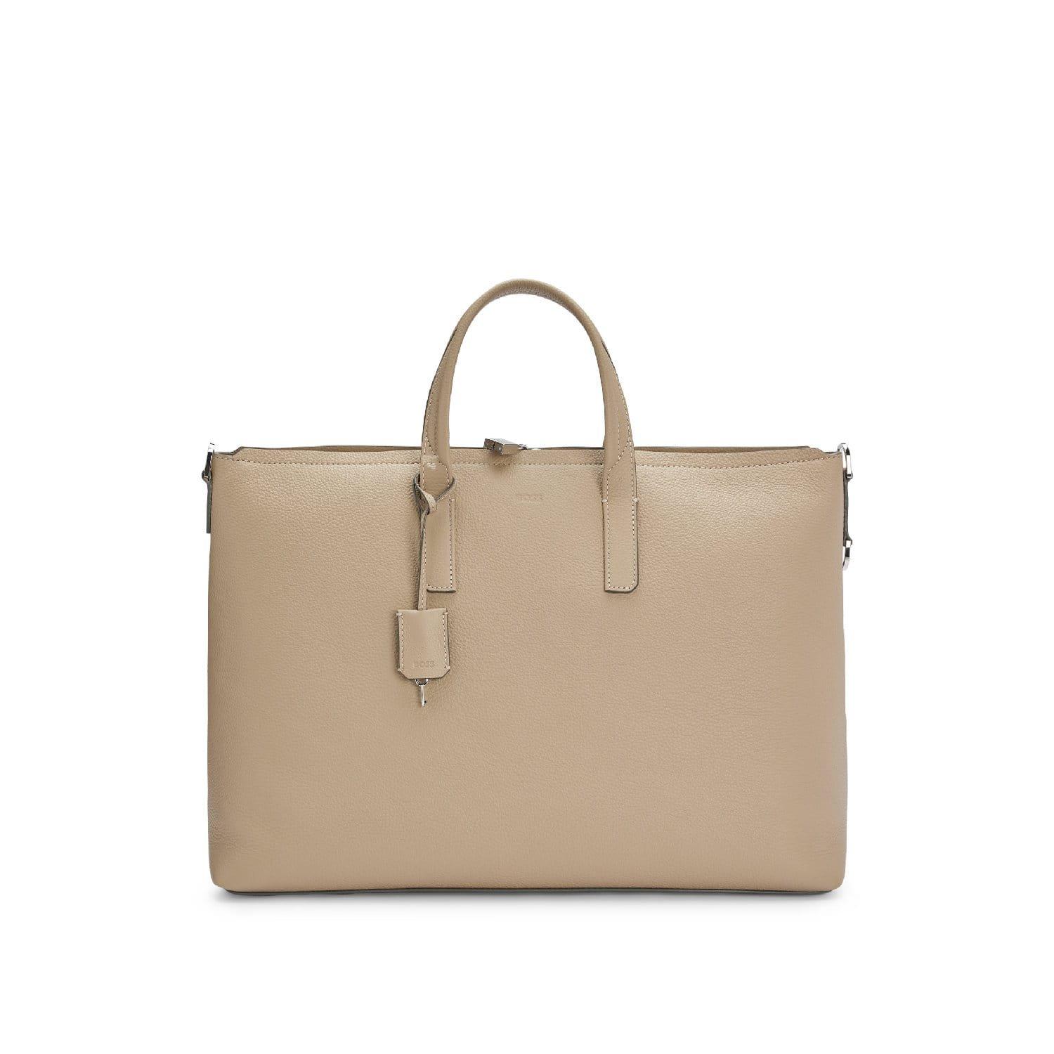 Beige - Boss - Venezia Holdall Bag - 1