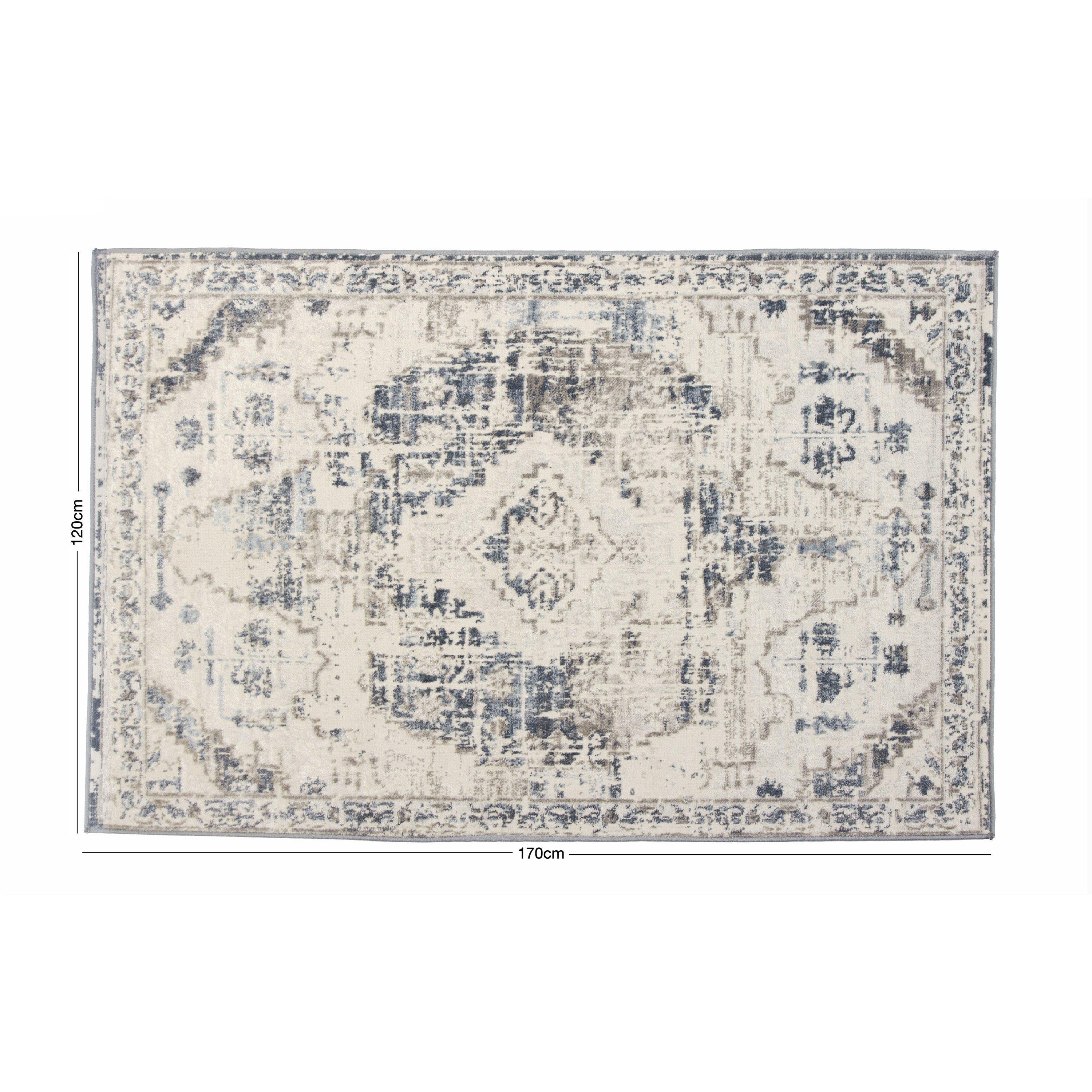 Navy - Arthouse - Muse Oriental Navy 120 x 170cm Rug - 5
