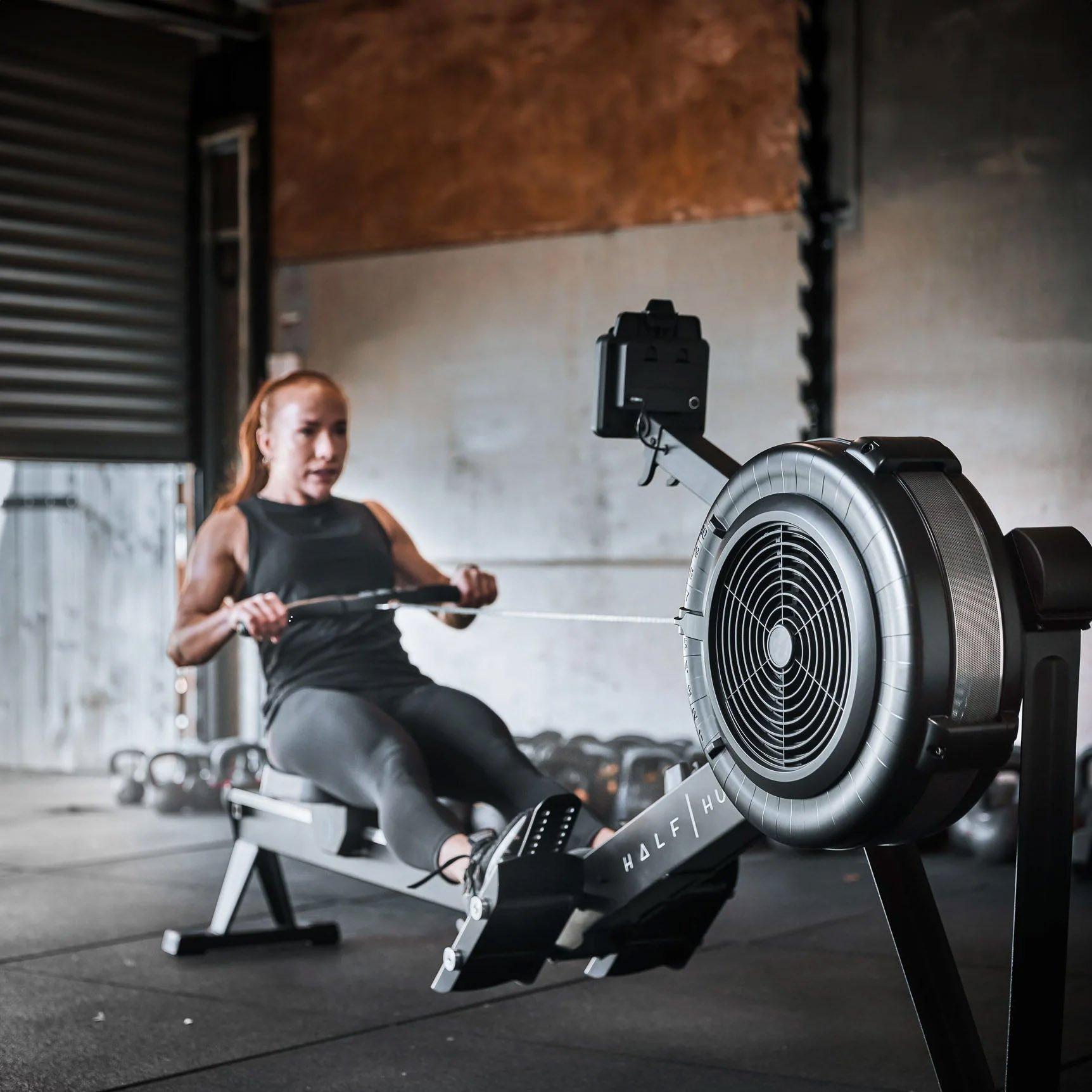 Black - Half Human - Half Human Air Rower - 4