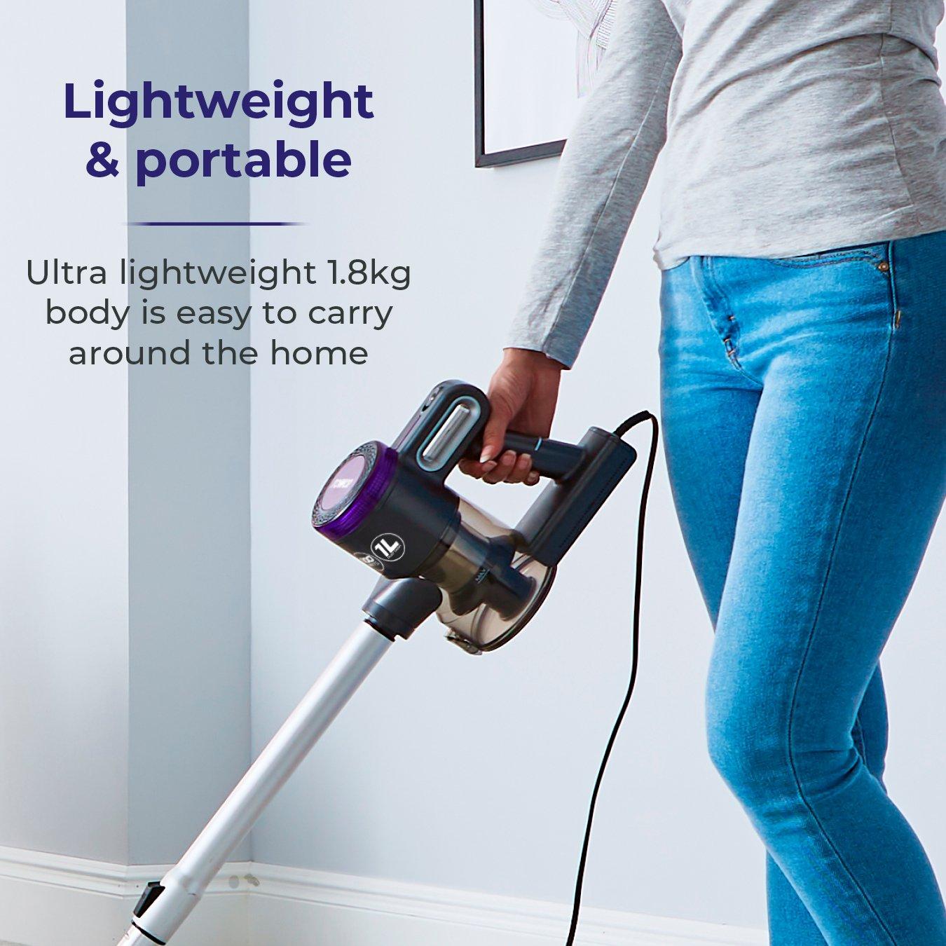 Blue - Tower - XEC20 Plus 600W Corded 3-in-1 Vacuum Cleaner - 10