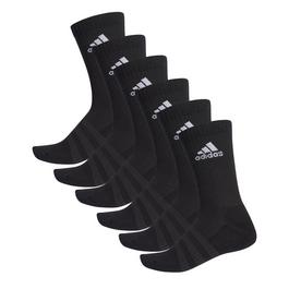 adidas Crew Socks 6 Pack Mens