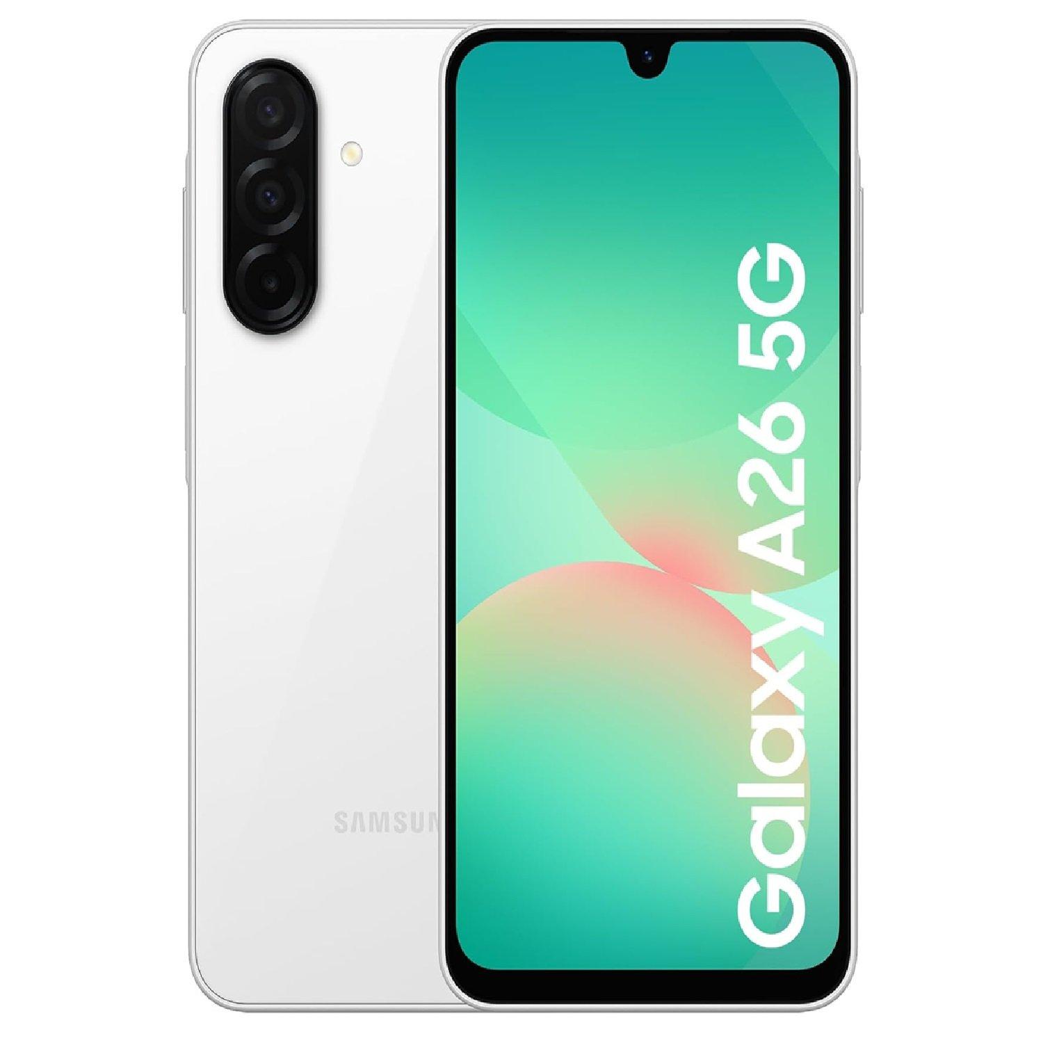 White - Samsung - Galaxy A26 5G 256GB AI Mobile Phone - 1