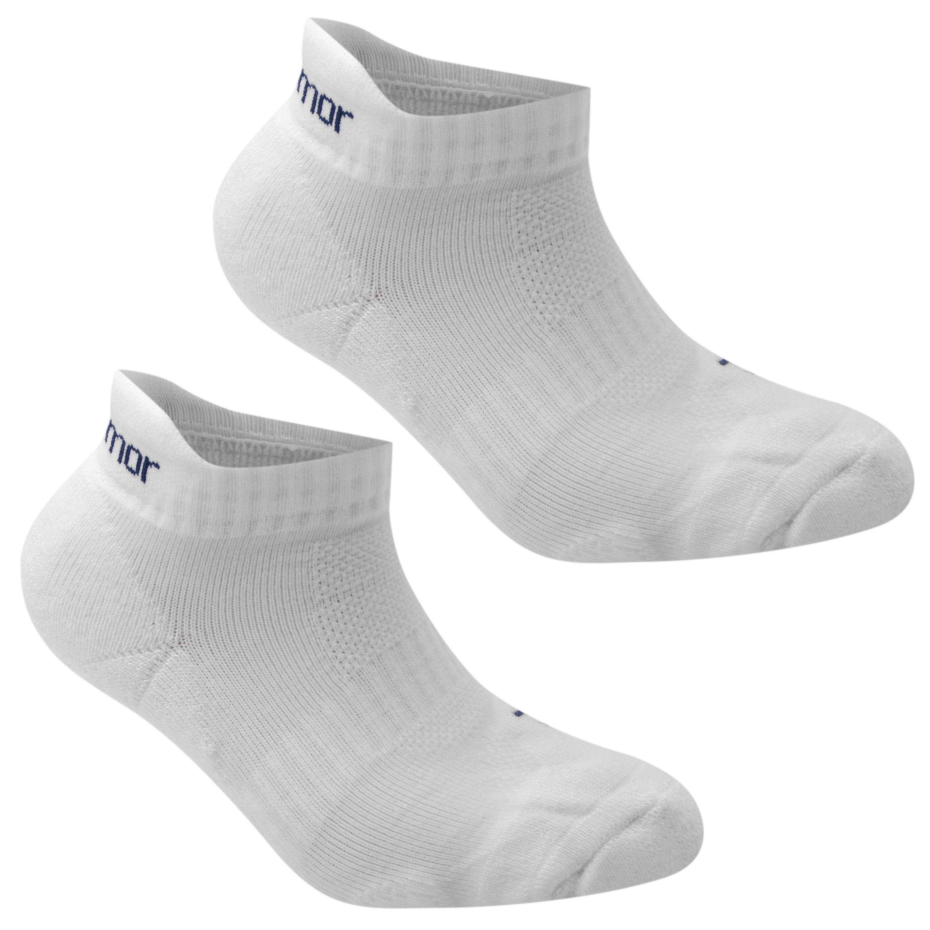 Karrimor Boys 2 Pack Running Socks Junior - White - Junior 1-6