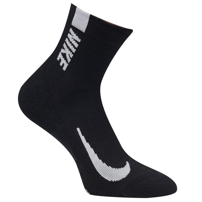 Gris - Nike - Multiplier running Zapatillas Ankle Socks (2 Pair) - 2