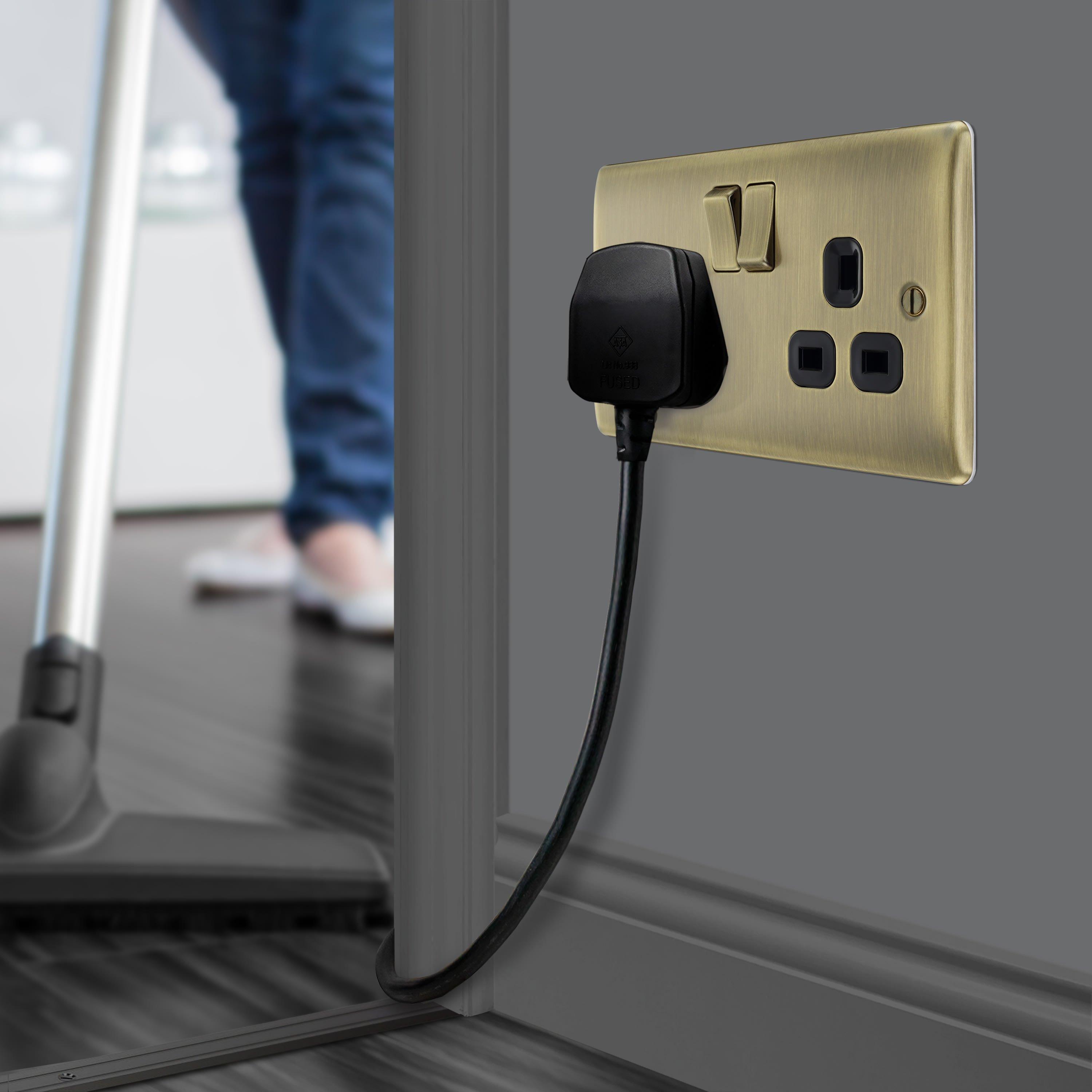 Antique Brass - BG - BG Nexus Metal Double Socket Antique Brass - 8