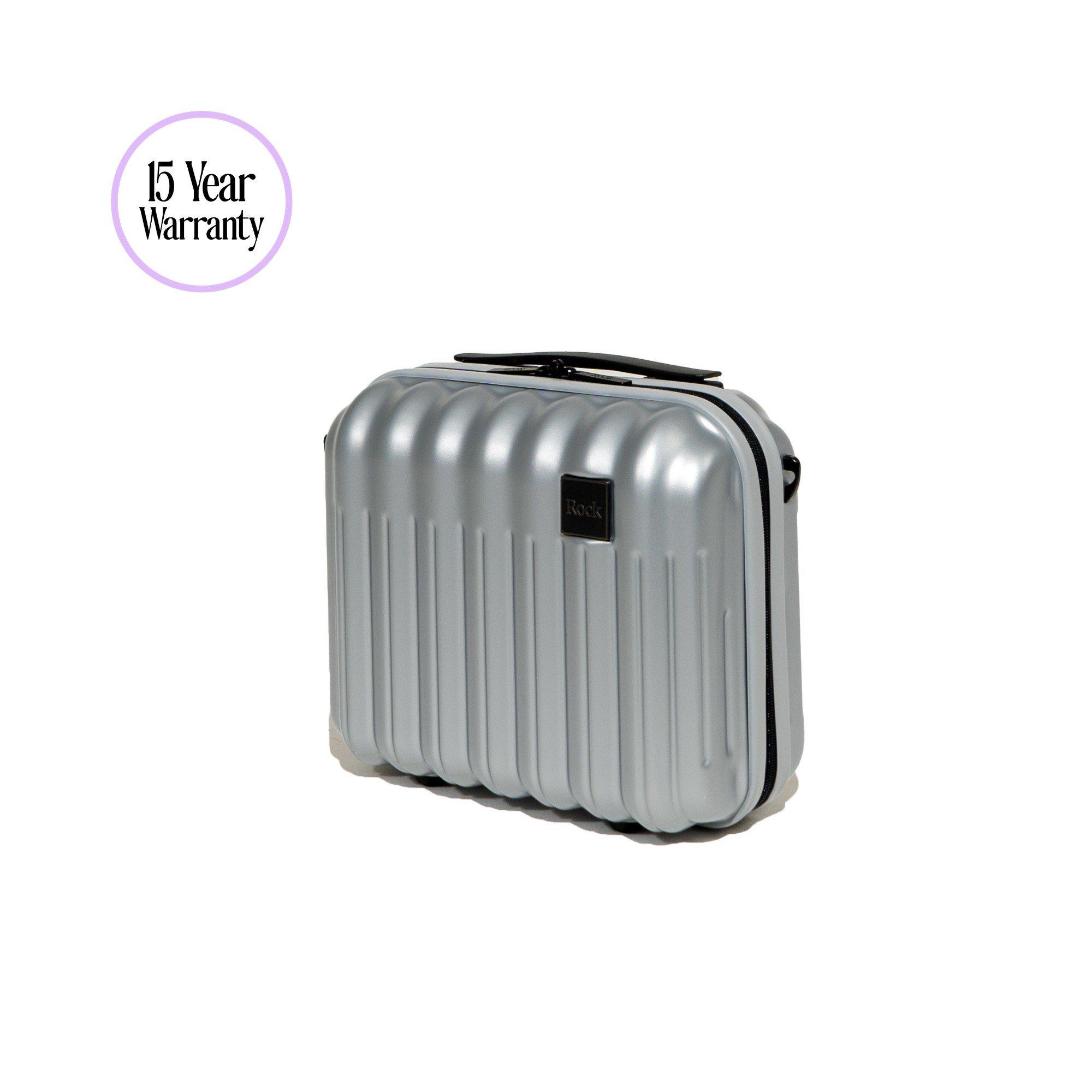 Silver - Rock - Rock Luna Suitcase Silver - 1