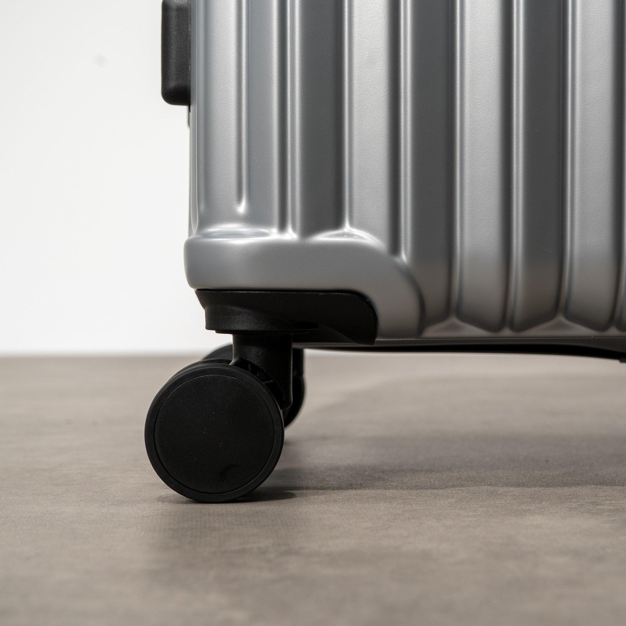 Silver - Rock - Rock Luna Suitcase Silver - 5