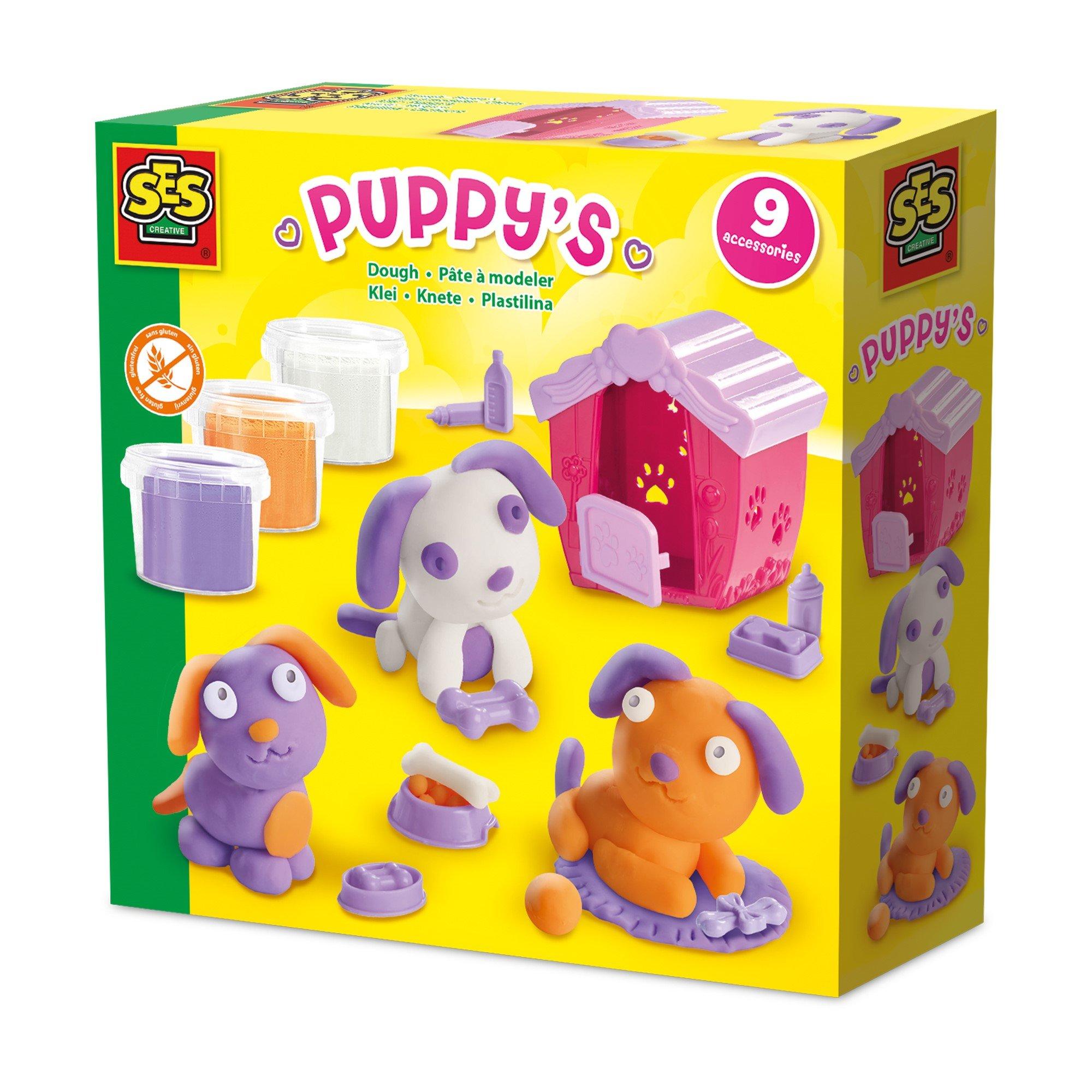 Multi - SES Creative - Dough - Puppys - 1