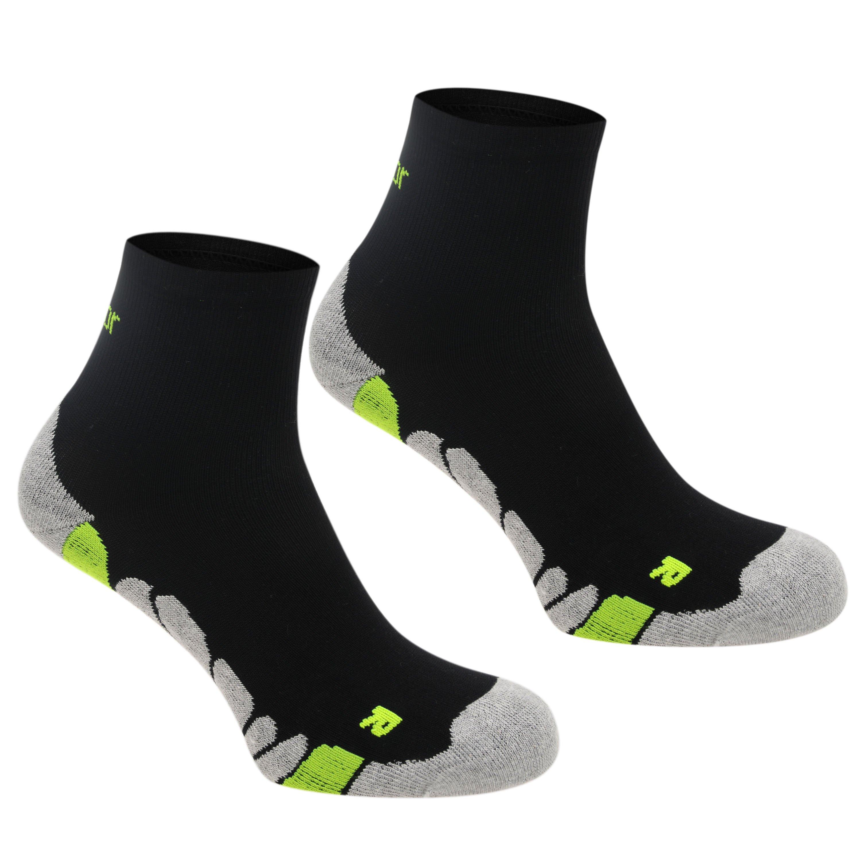 Zwart/Fluo - Karrimor - Dri 2 pack socks Junior - 1