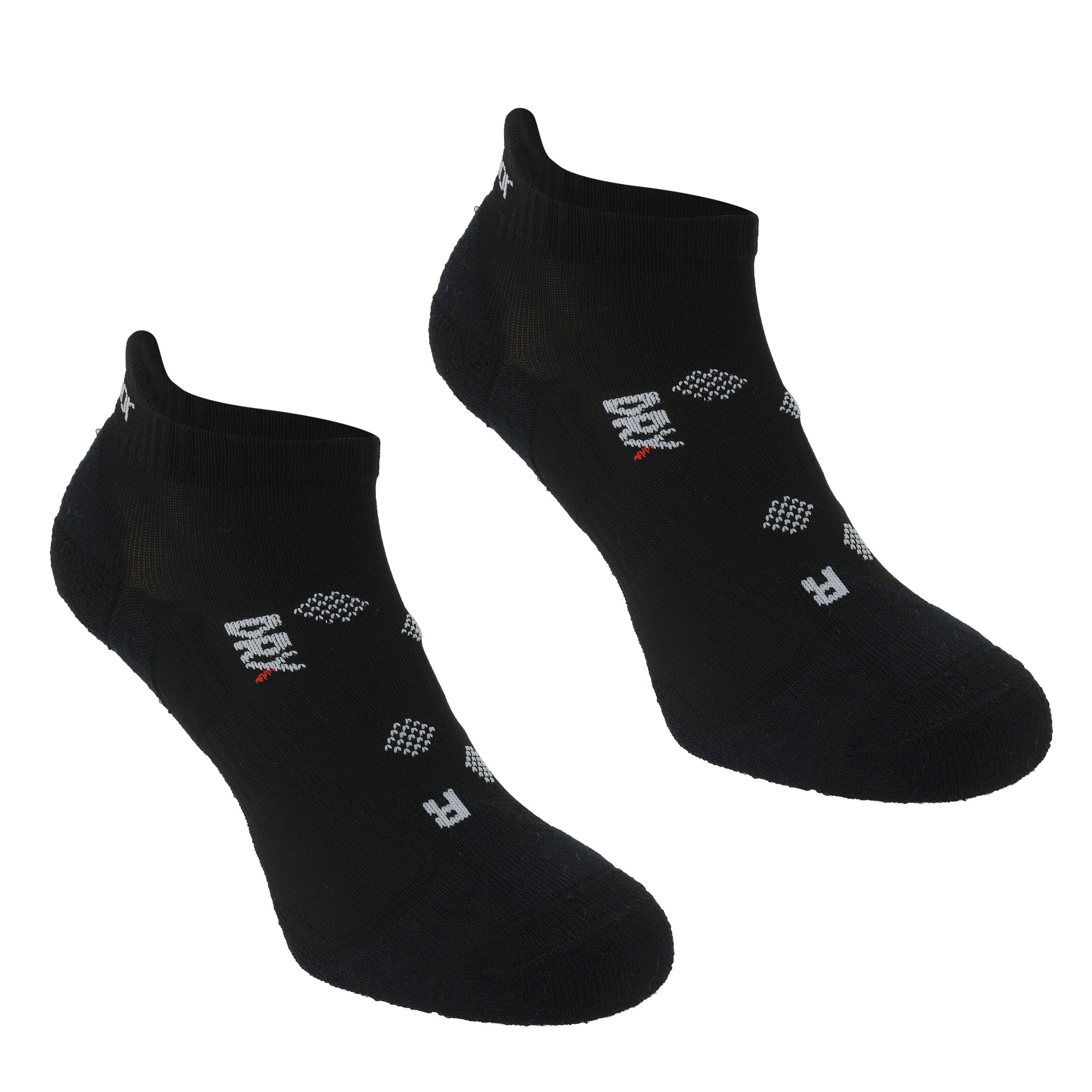 Karrimor Women's 2 Pack Running Socks - Black - Ladies 4-8